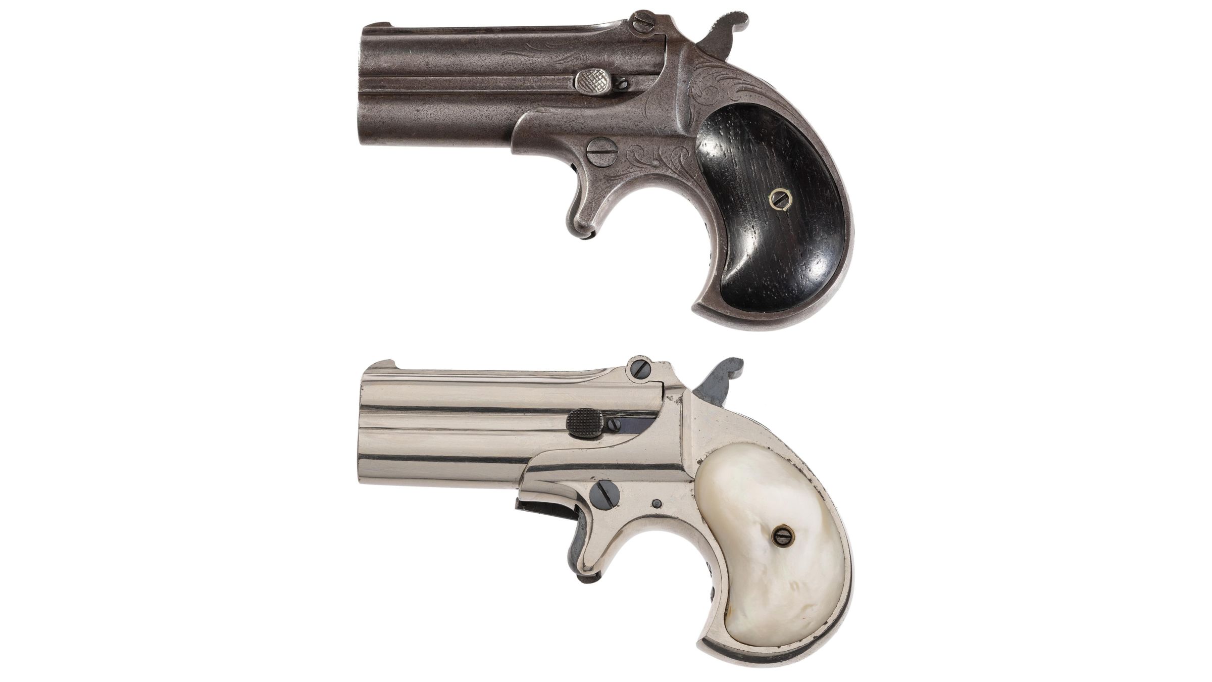 Two Remington Over/Under Derringers | Rock Island Auction