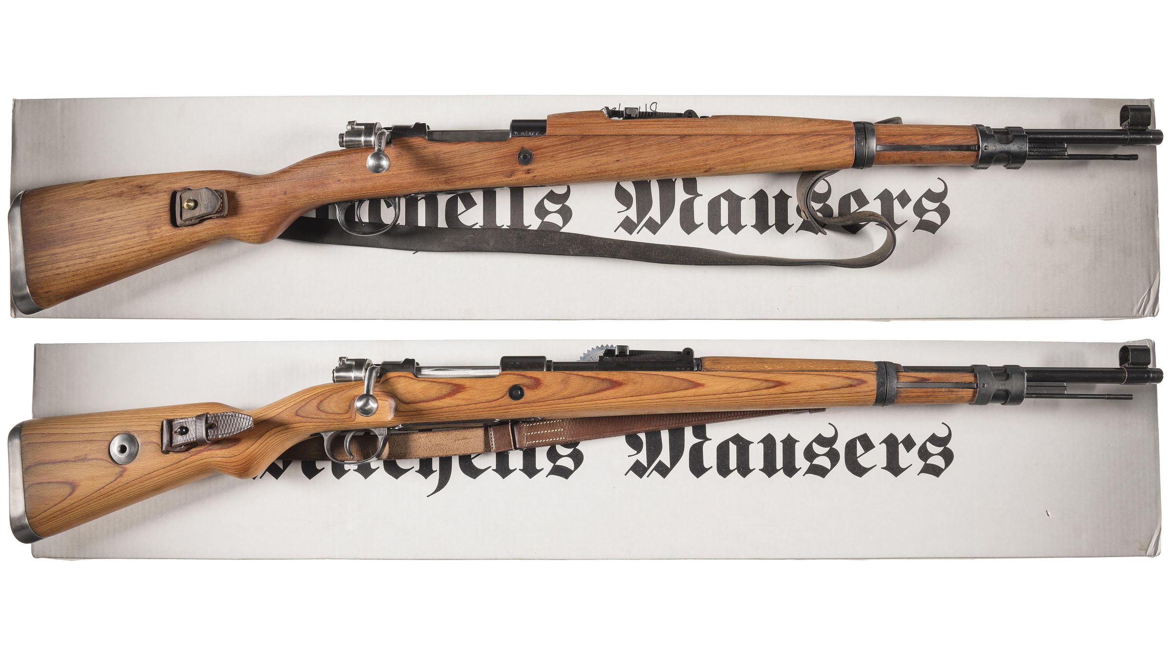 Two Mitchells Mausers Mauser Bolt Action Rifles With Boxes Rock Island Auction 7579