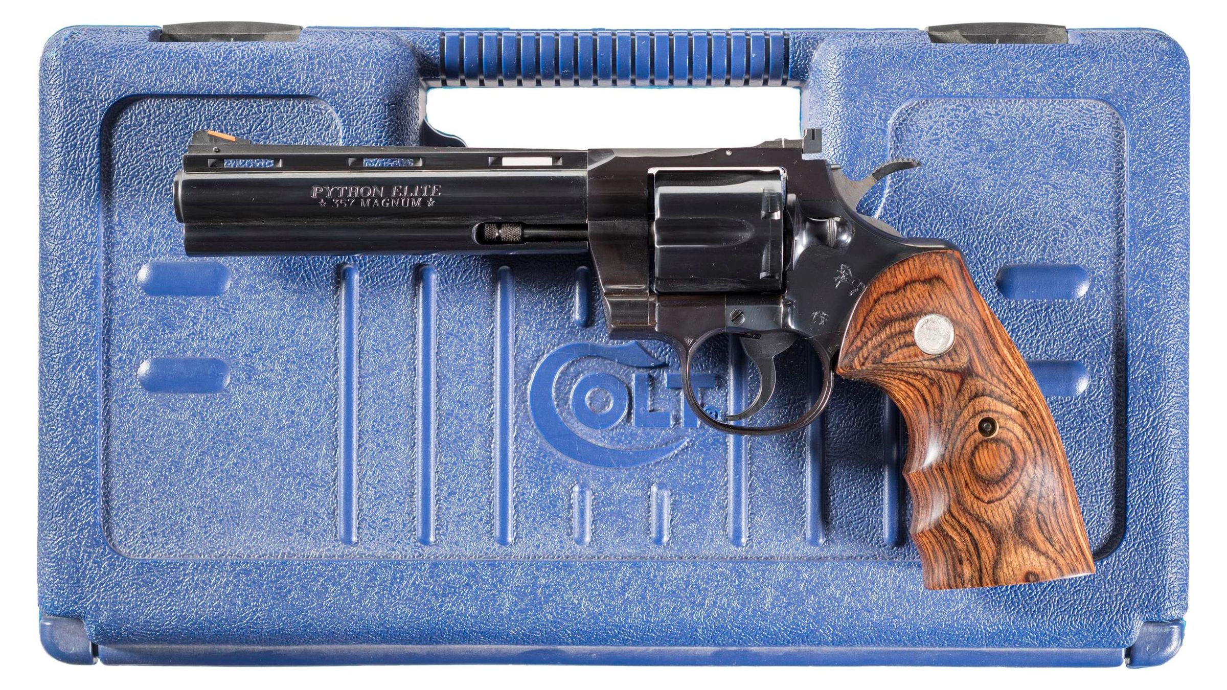 Colt Python Elite Double Action Revolver with Case | Rock Island Auction