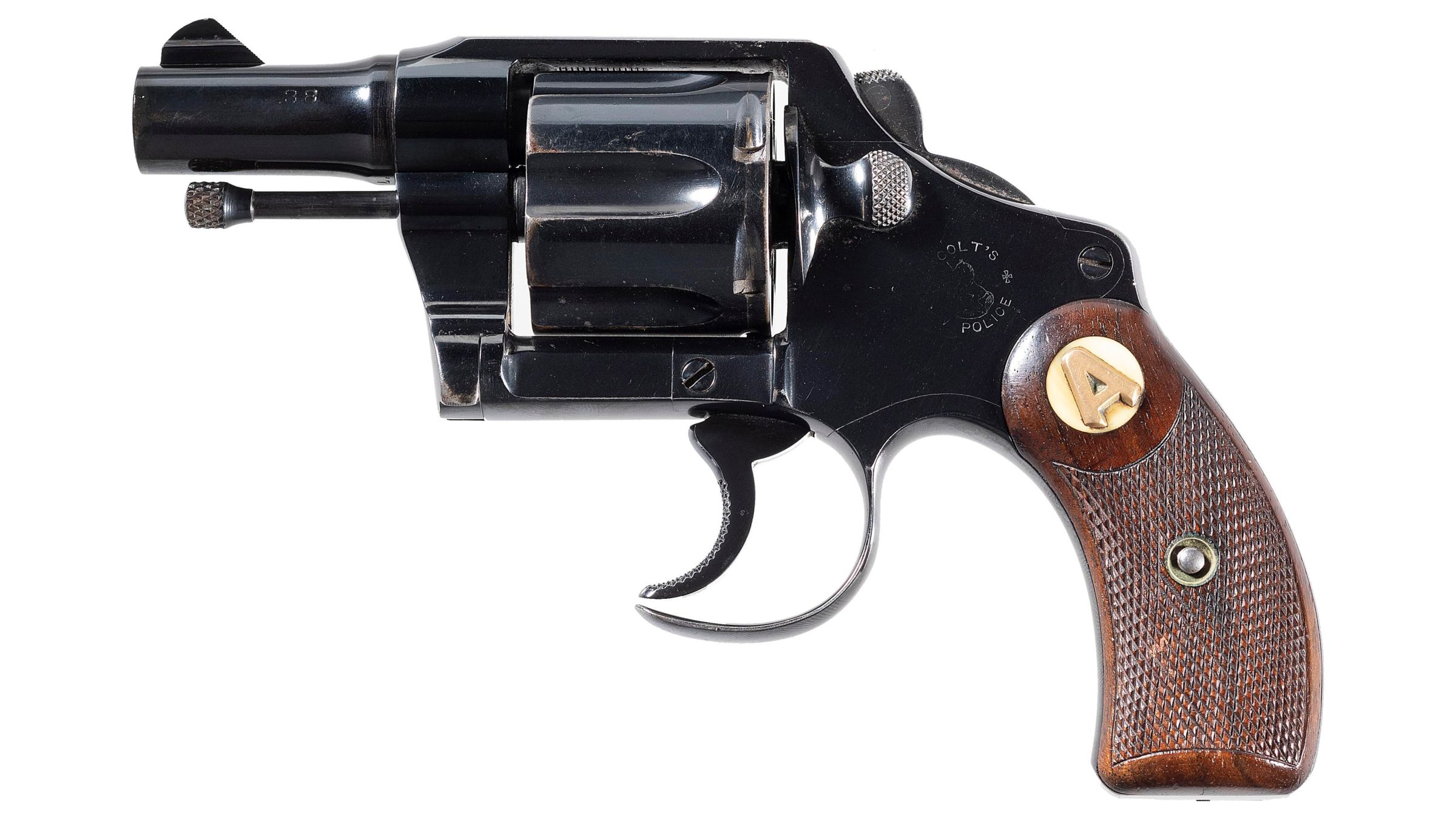 Colt Police Positive Revolver In Fitz Special Configuration Rock Island Auction 6494