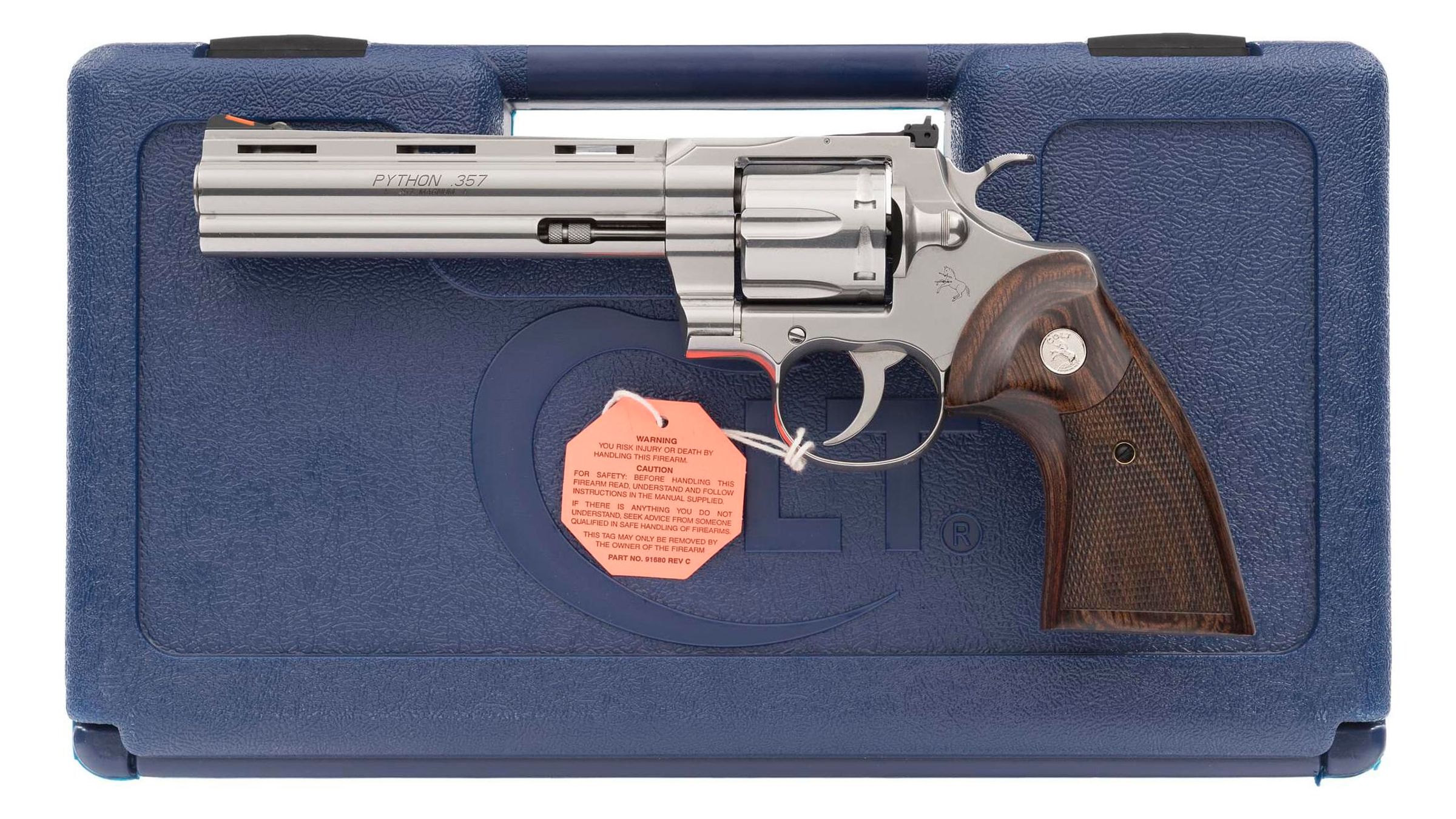 Colt Python Double Action Revolver Case | Rock Island Auction