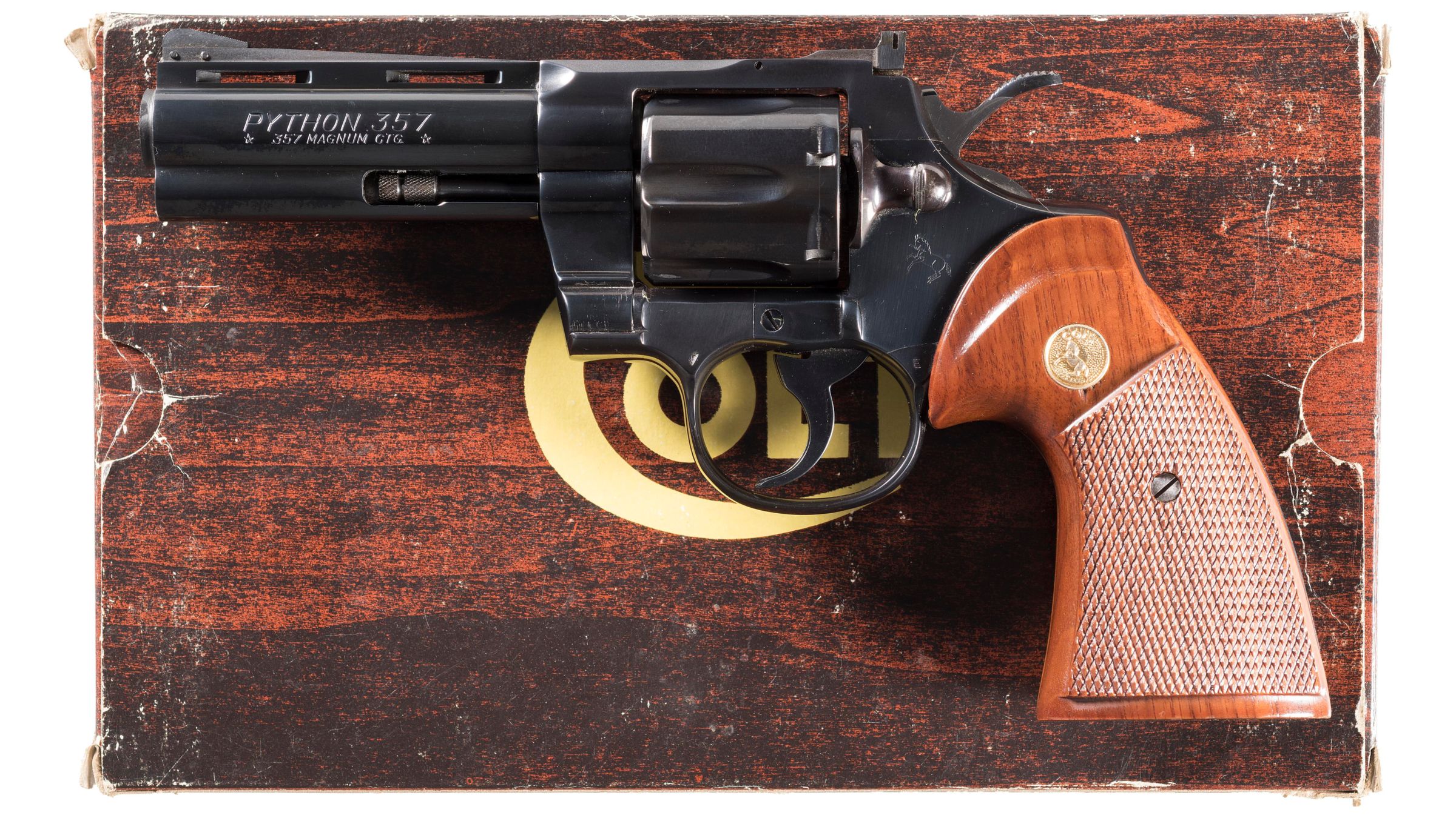 Colt Python Double Action Revolver with Box | Rock Island Auction