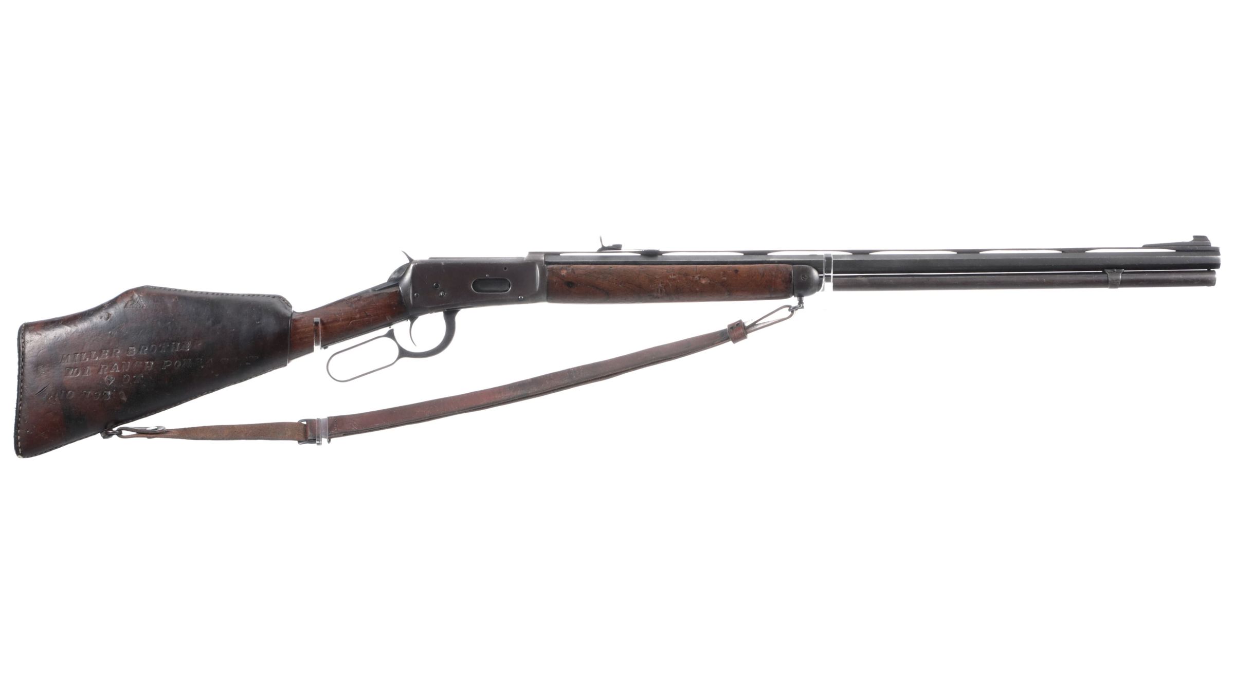 101 Ranch Rifle 101 Ranch Attributed Winchester Model 1894 Rifle with Barrel Rib | Rock ...