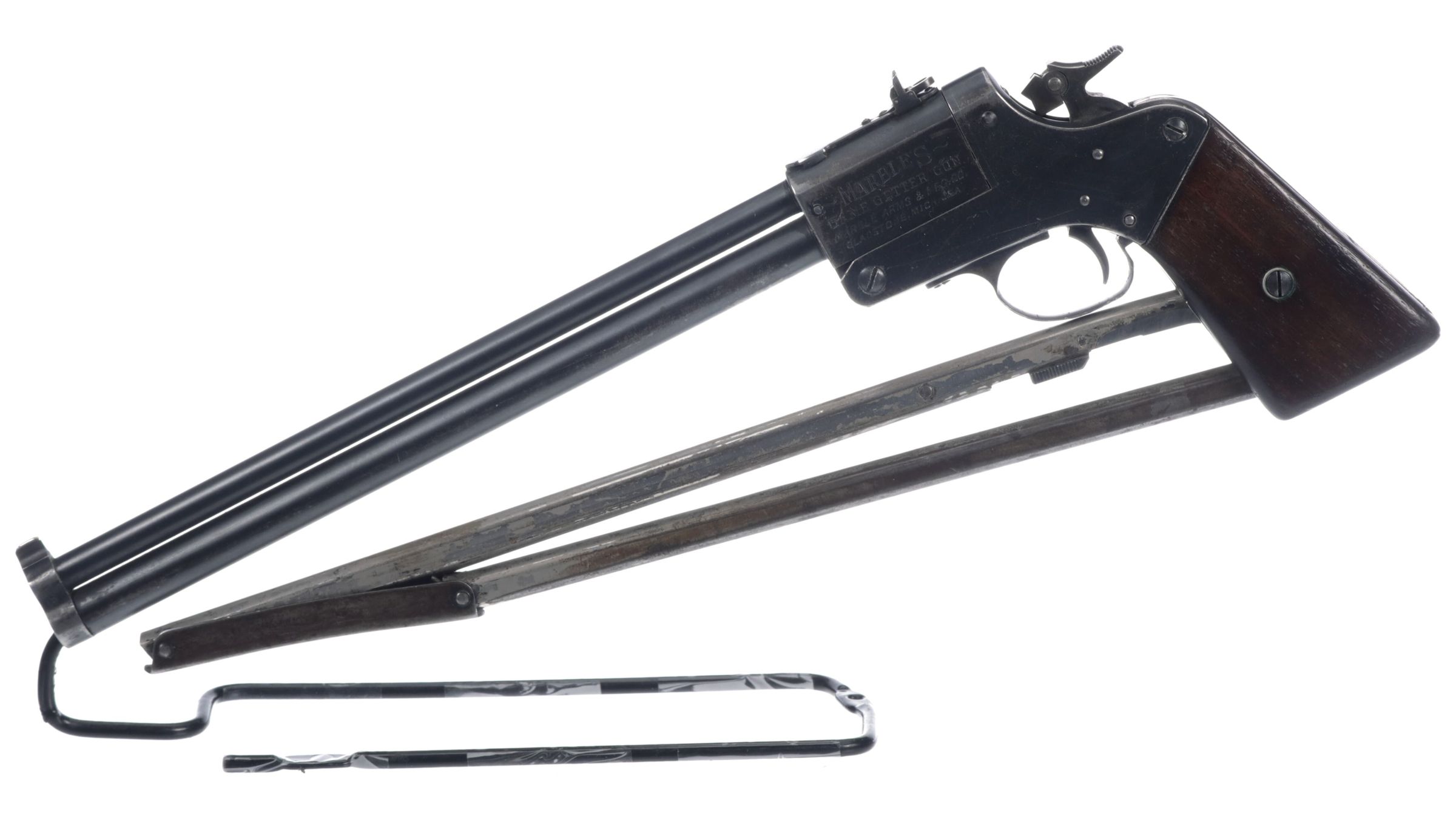 Marble Arms Game Getter Over/Under Combination Gun Rock Island Auction