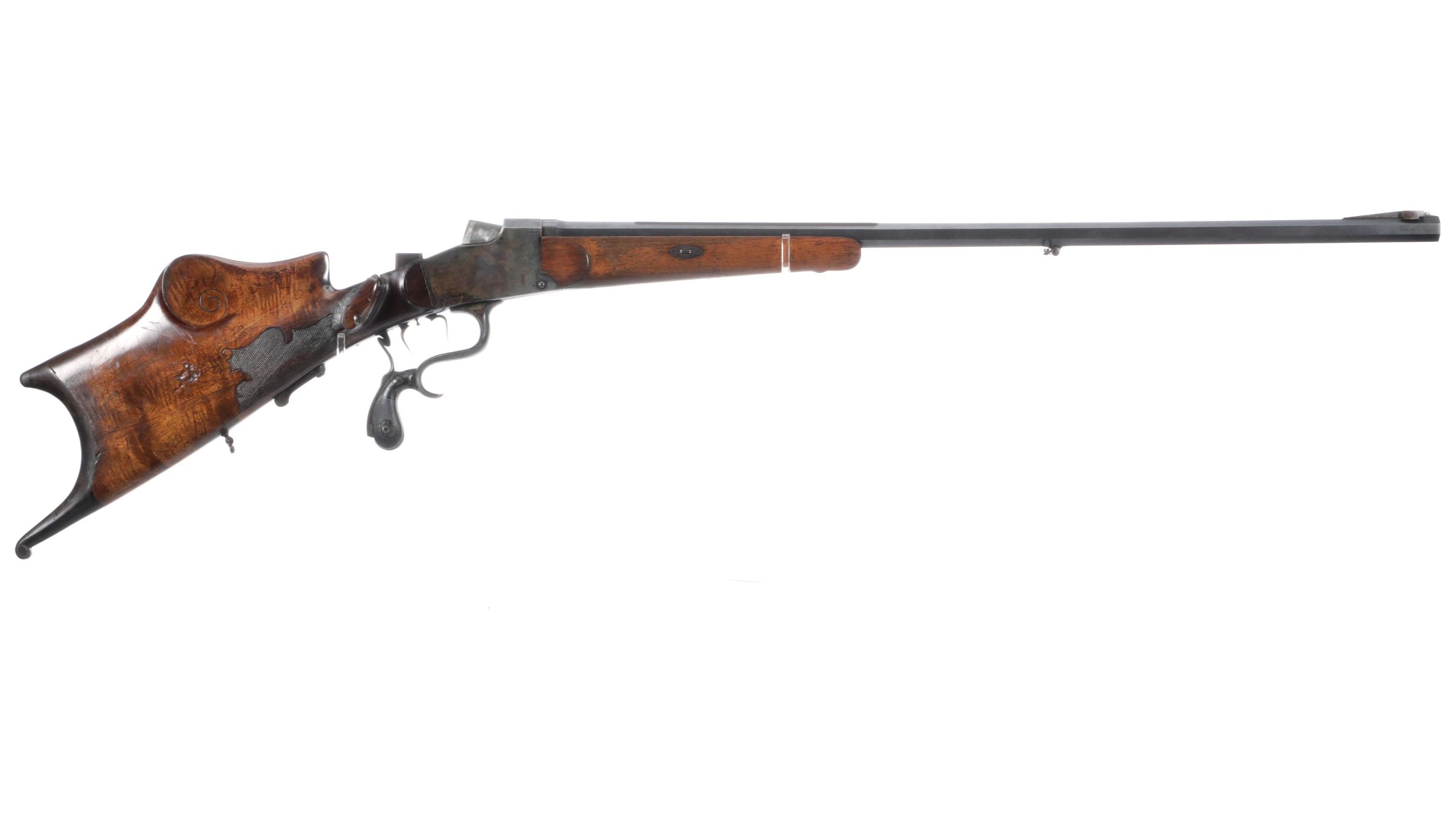 Buchel Meister Schuetzen Rifle | Rock Island Auction