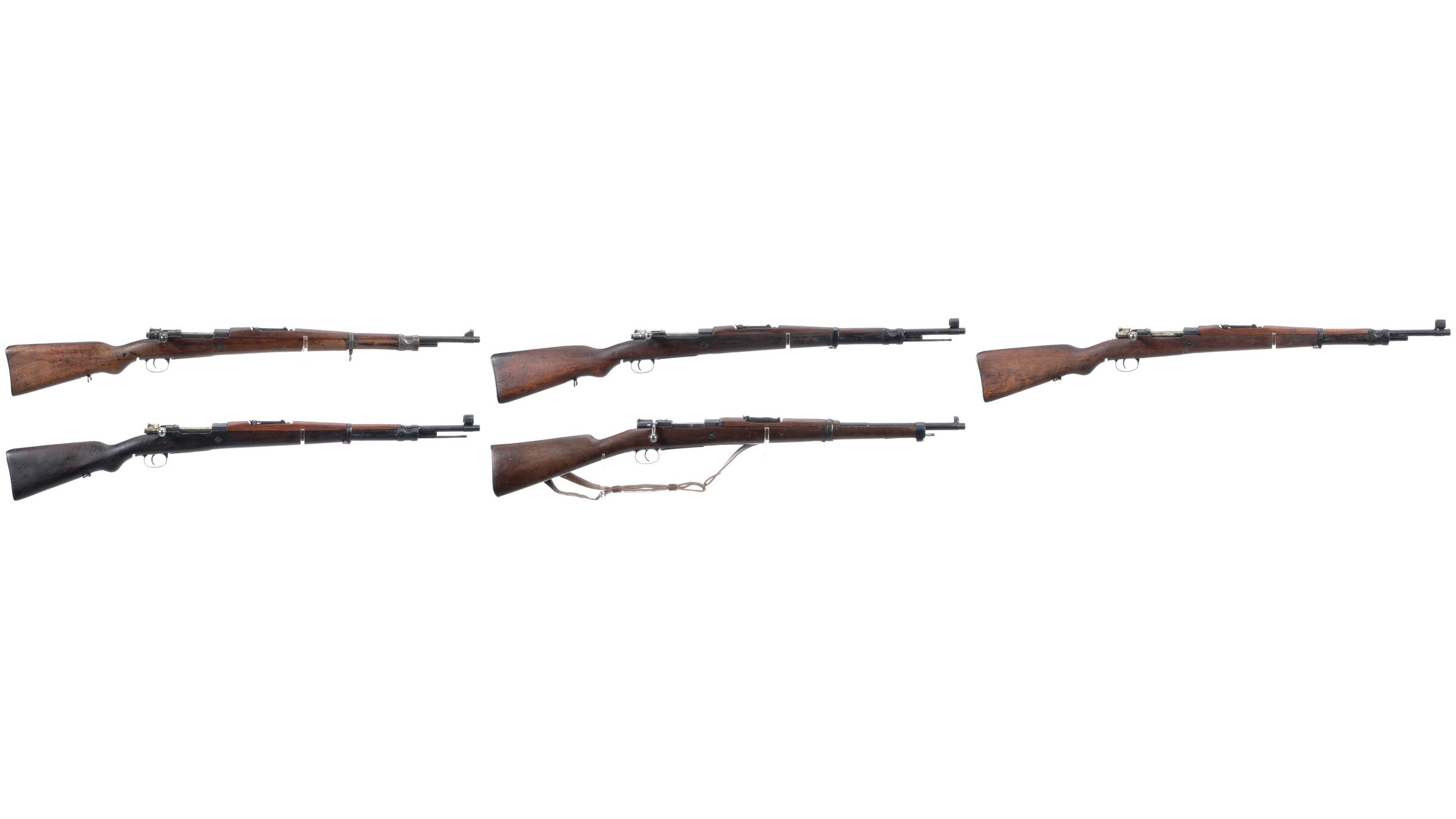 Five Mauser Bolt Action Rifles Rock Island Auction