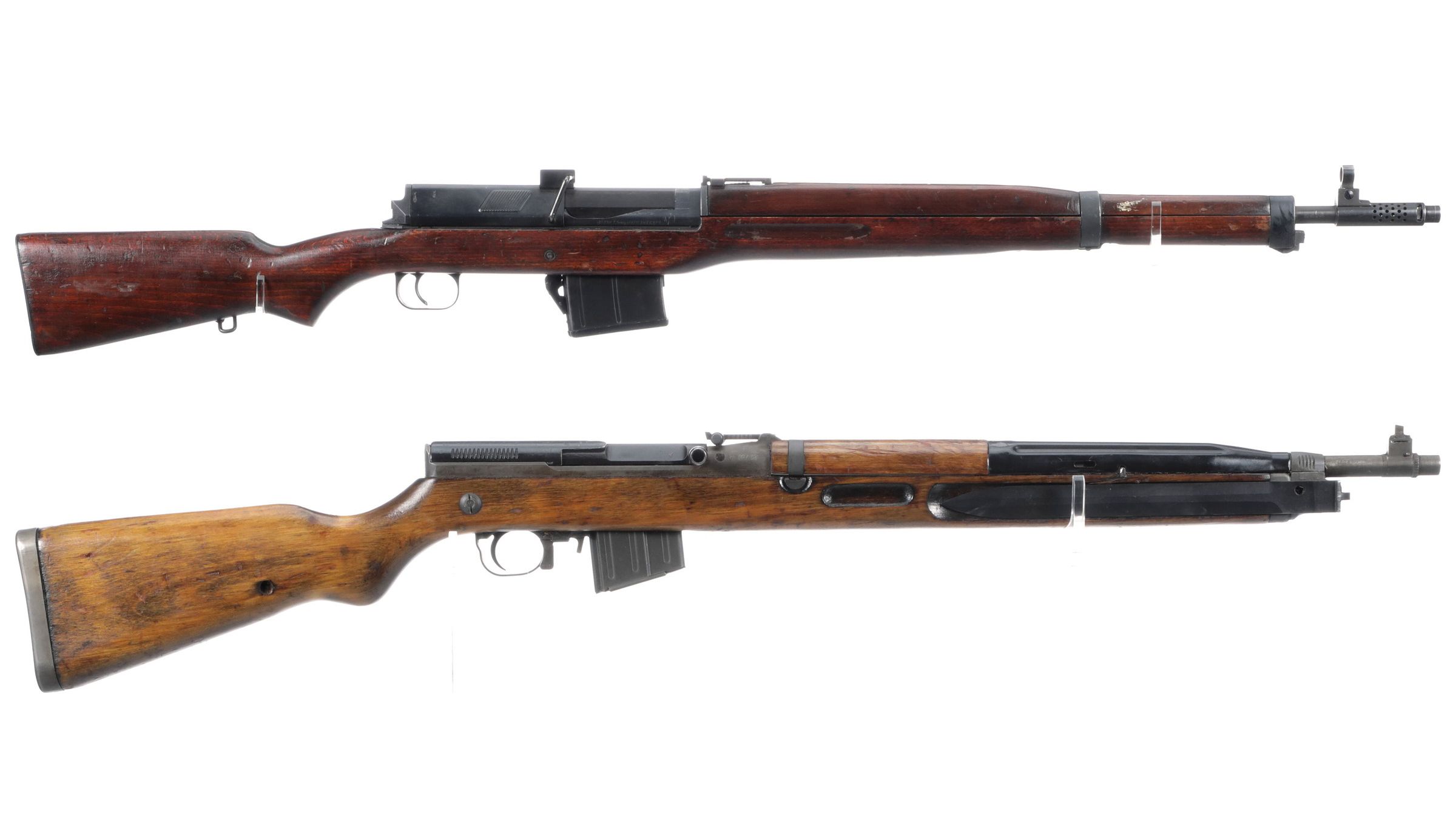 Two Military Semi-Automatic Rifles | Rock Island Auction