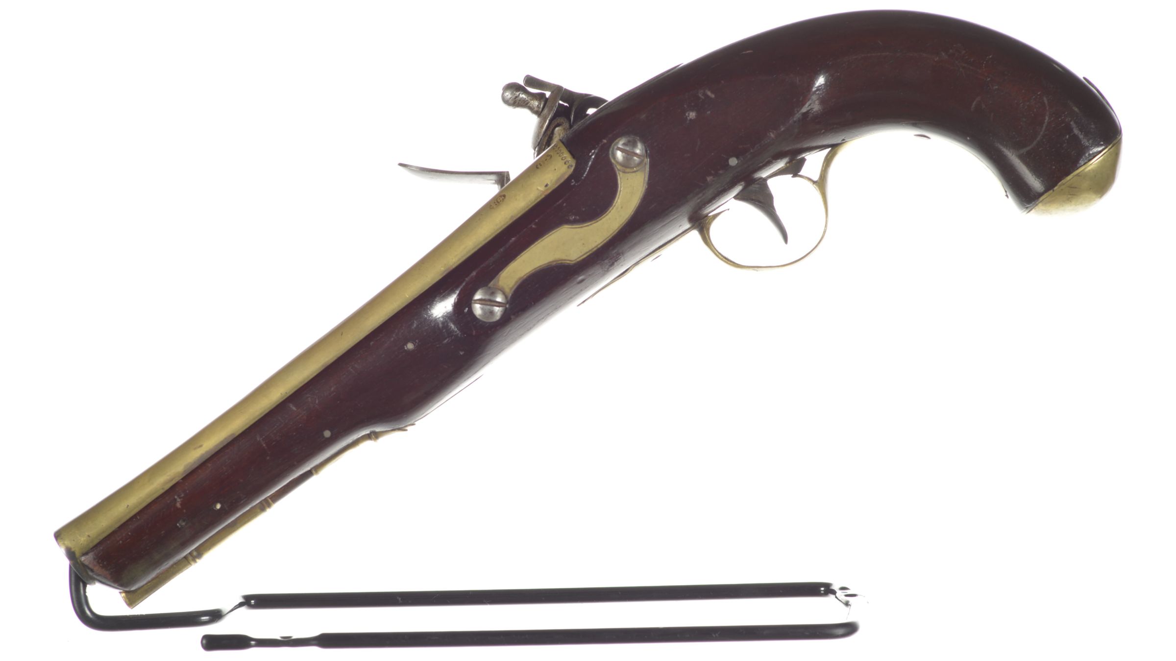 British William Ketland & Co. Brass Barreled Flintlock Pistol | Rock ...