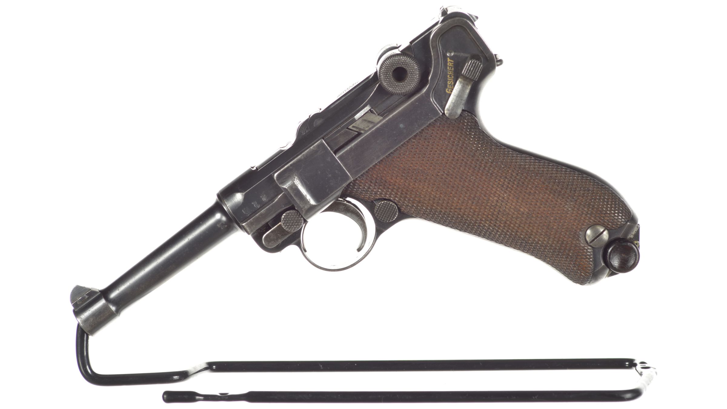 DWM Military Model 1908 Luger Semi-Automatic Pistol | Rock Island Auction