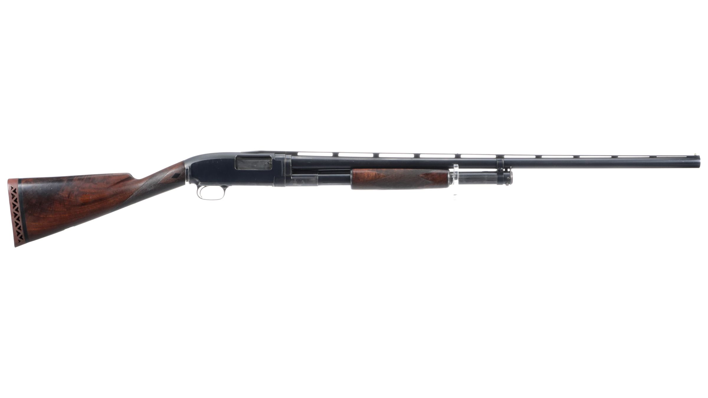 Winchester Model 12 Deluxe Black Diamond Trap Shotgun | Rock Island Auction