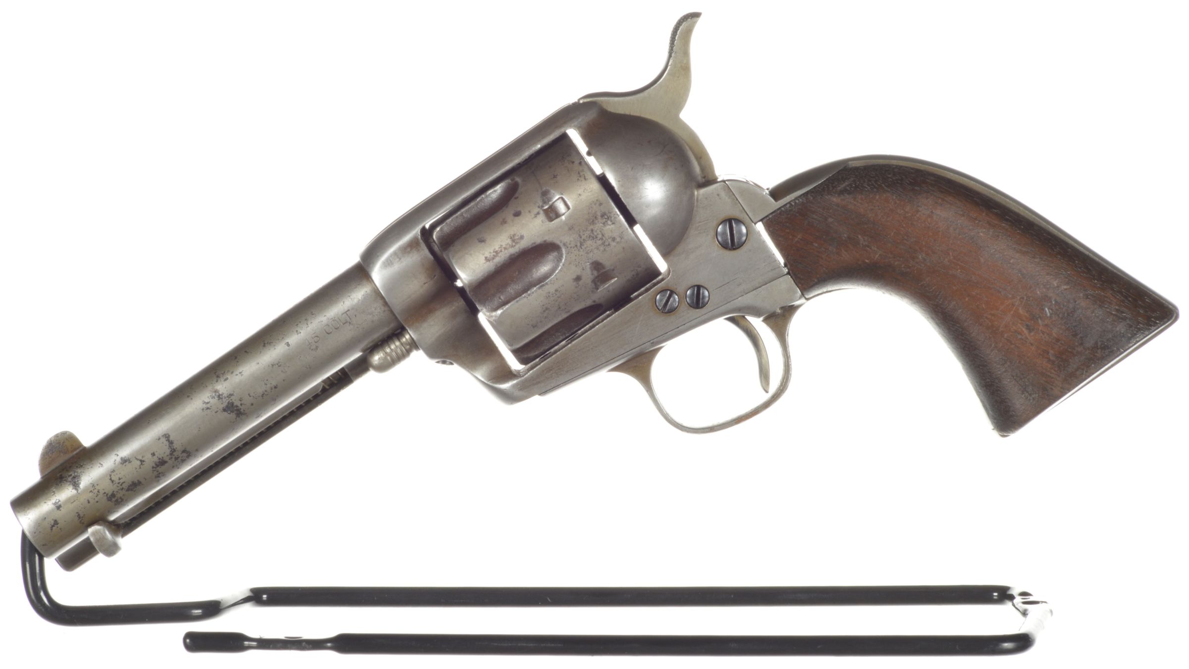 Antique Colt Black Powder Frame Single Action Army Revolver | Rock 