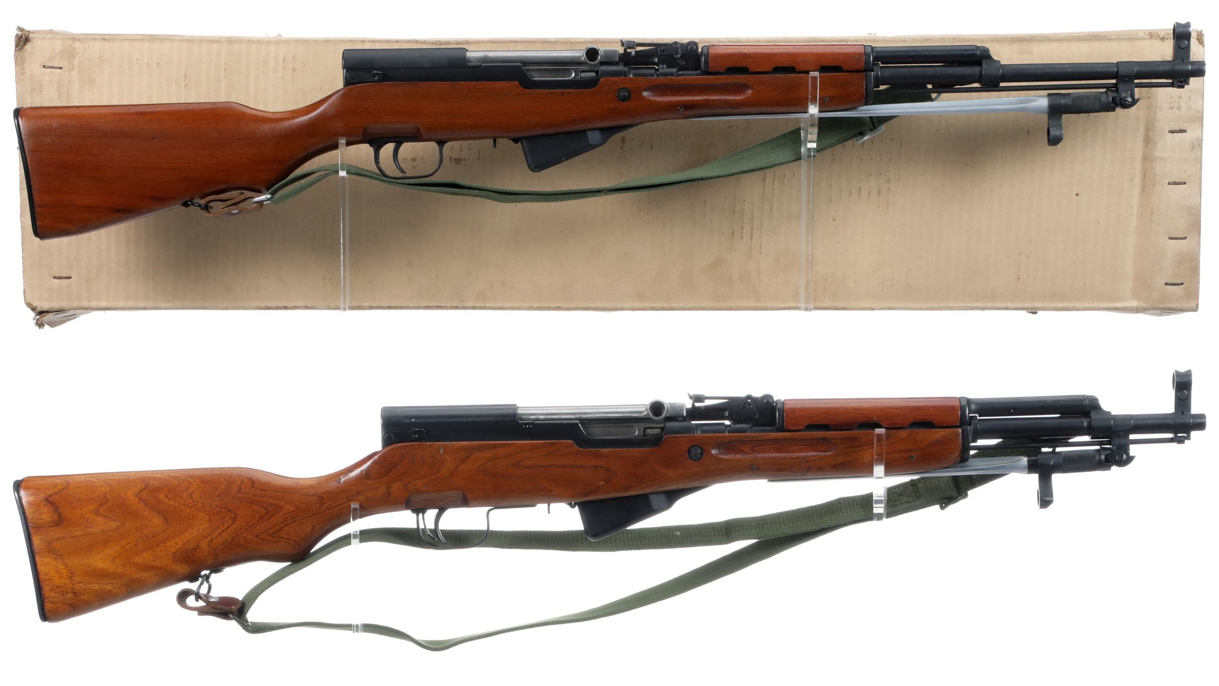 Two Chinese Norinco Type 56 SKS Semi-Automatic Carbines | Rock Island ...