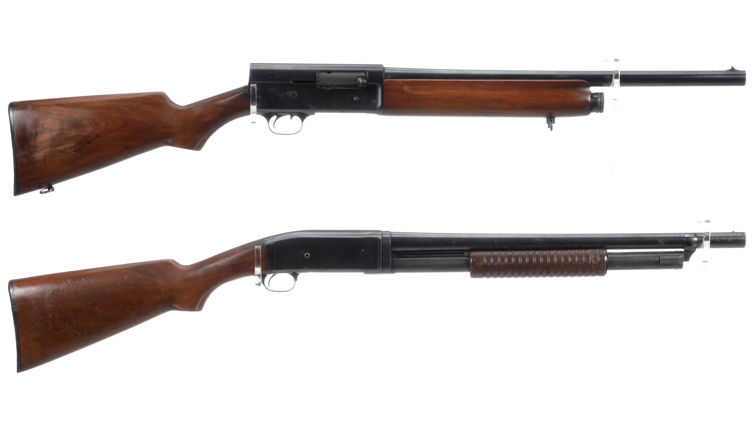 Two Remington Riot Shotguns | Rock Island Auction