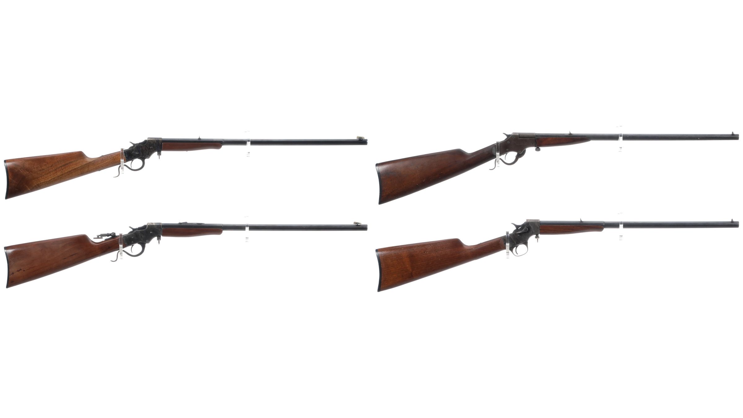 Four Stevens Single Shot Rimfire Rifles | Rock Island Auction