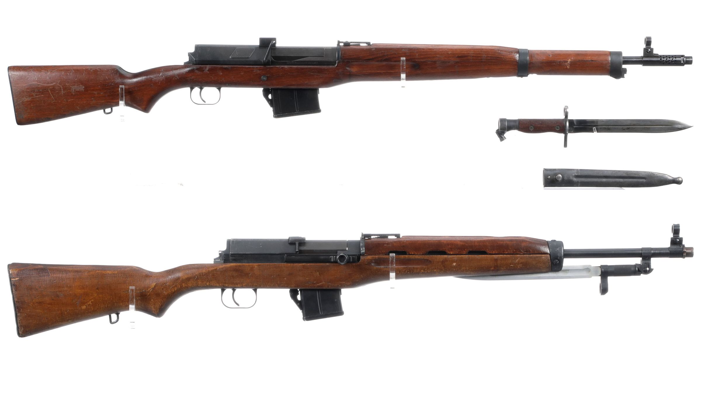 Two Egyptian Military Semi-Automatic Rifles | Rock Island Auction