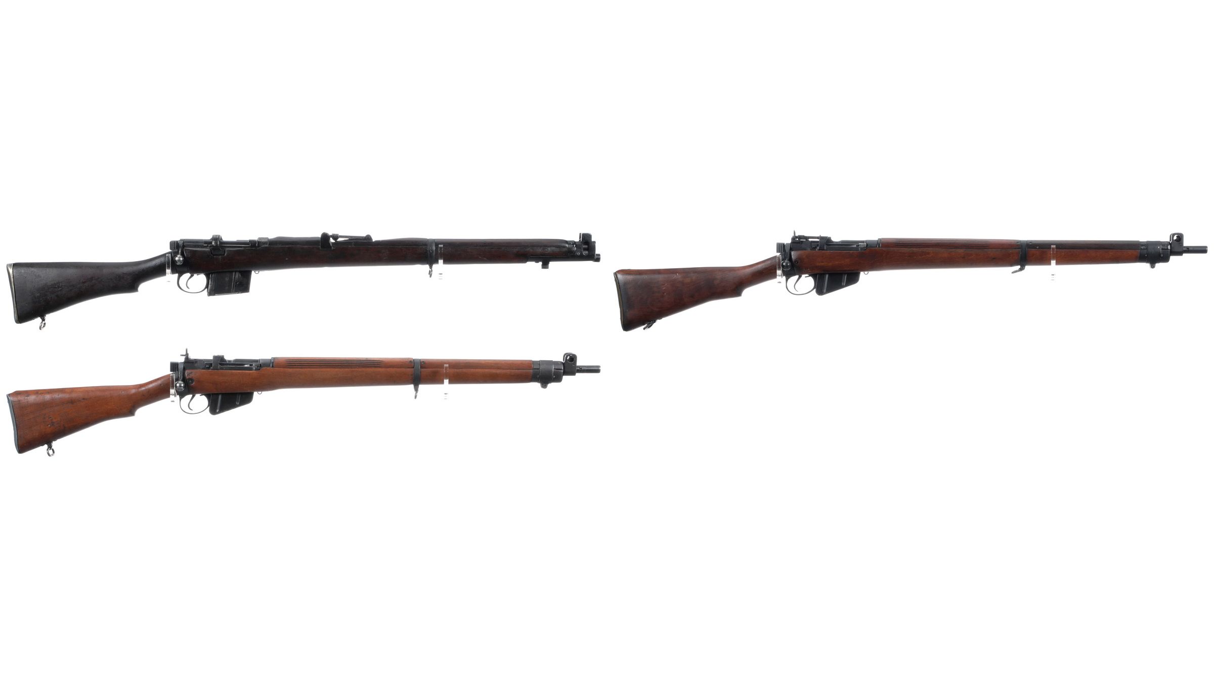 Enfield Pattern Rifle Three Enfield Pattern Bolt Action Rifles | Rock Island Auction