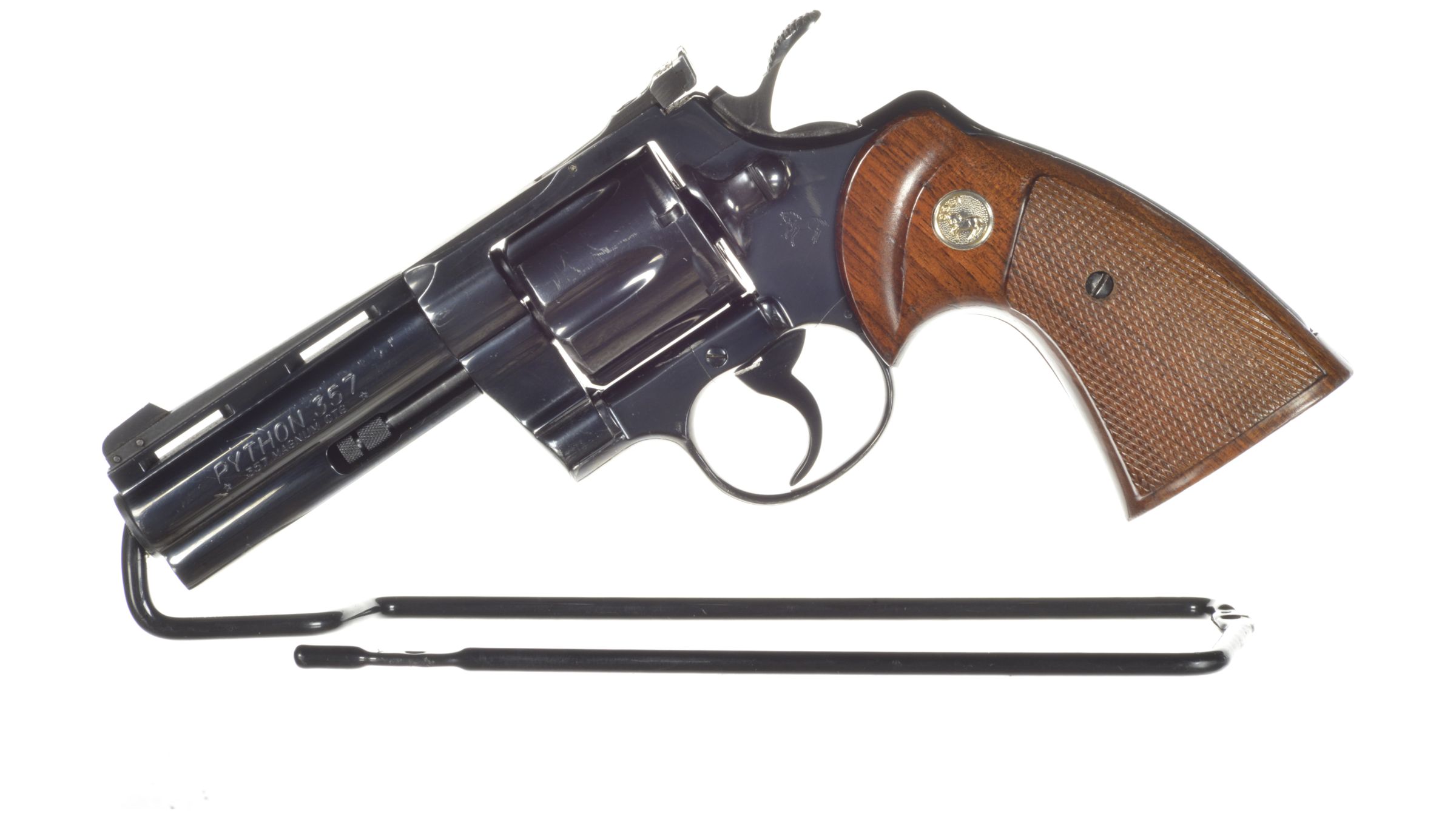 German Proofed Colt Python Double Action Revolver | Rock Island Auction