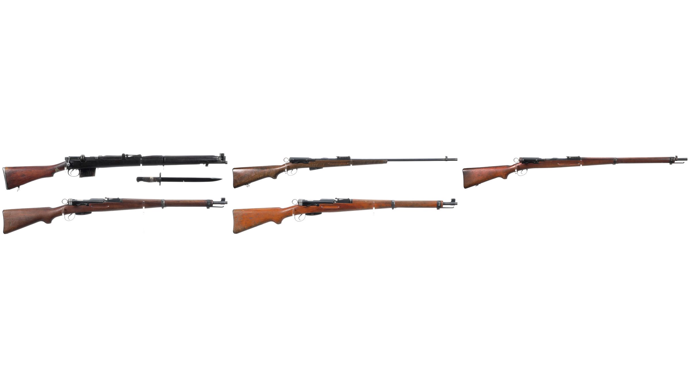 Five Military Rifles | Rock Island Auction