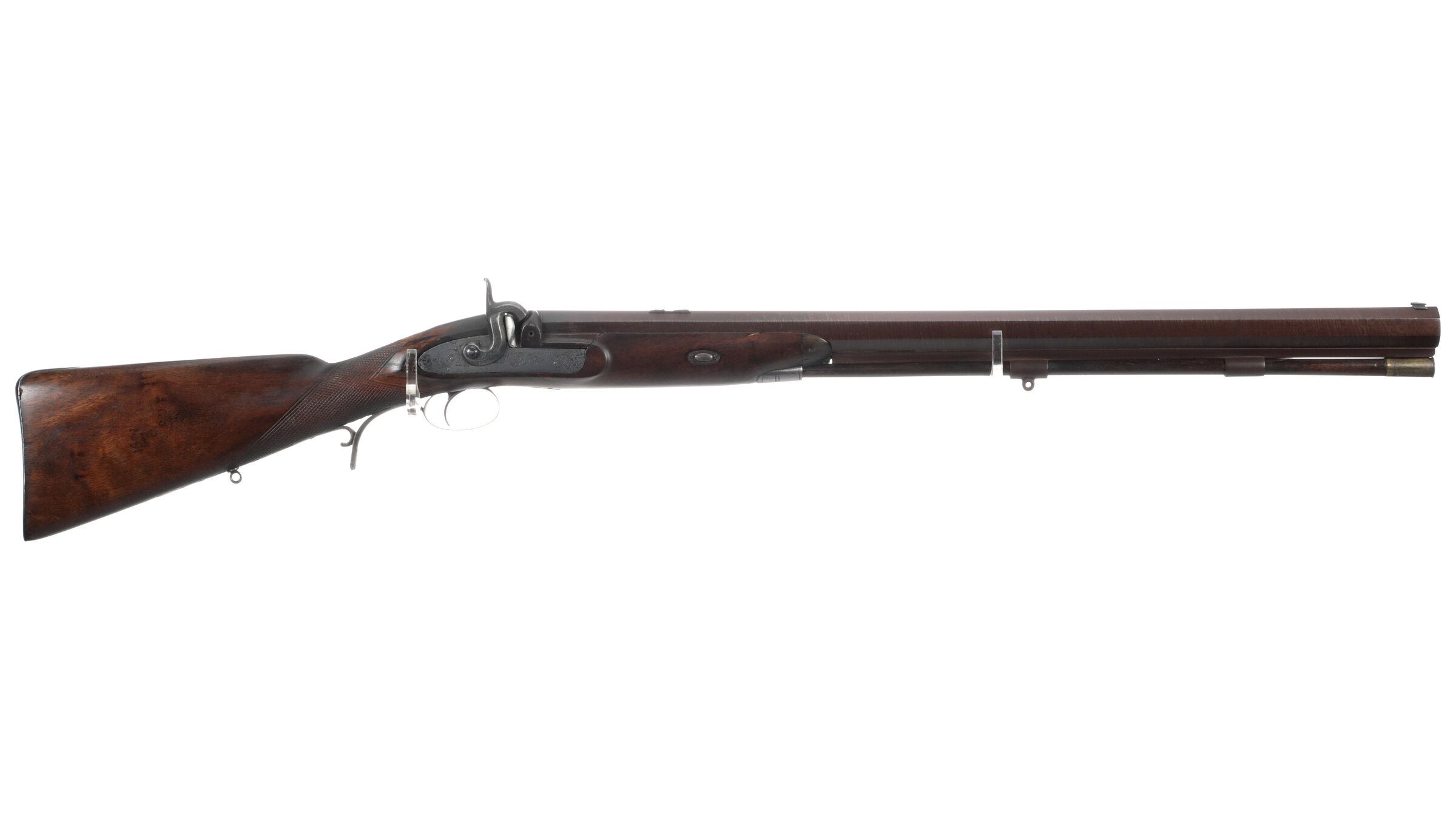 Engraved R.B. Rodda 6 Bore Percussion Rifle | Rock Island Auction