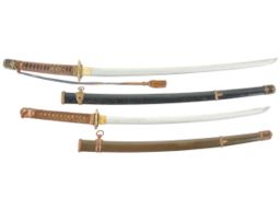Two Japanese Military Swords