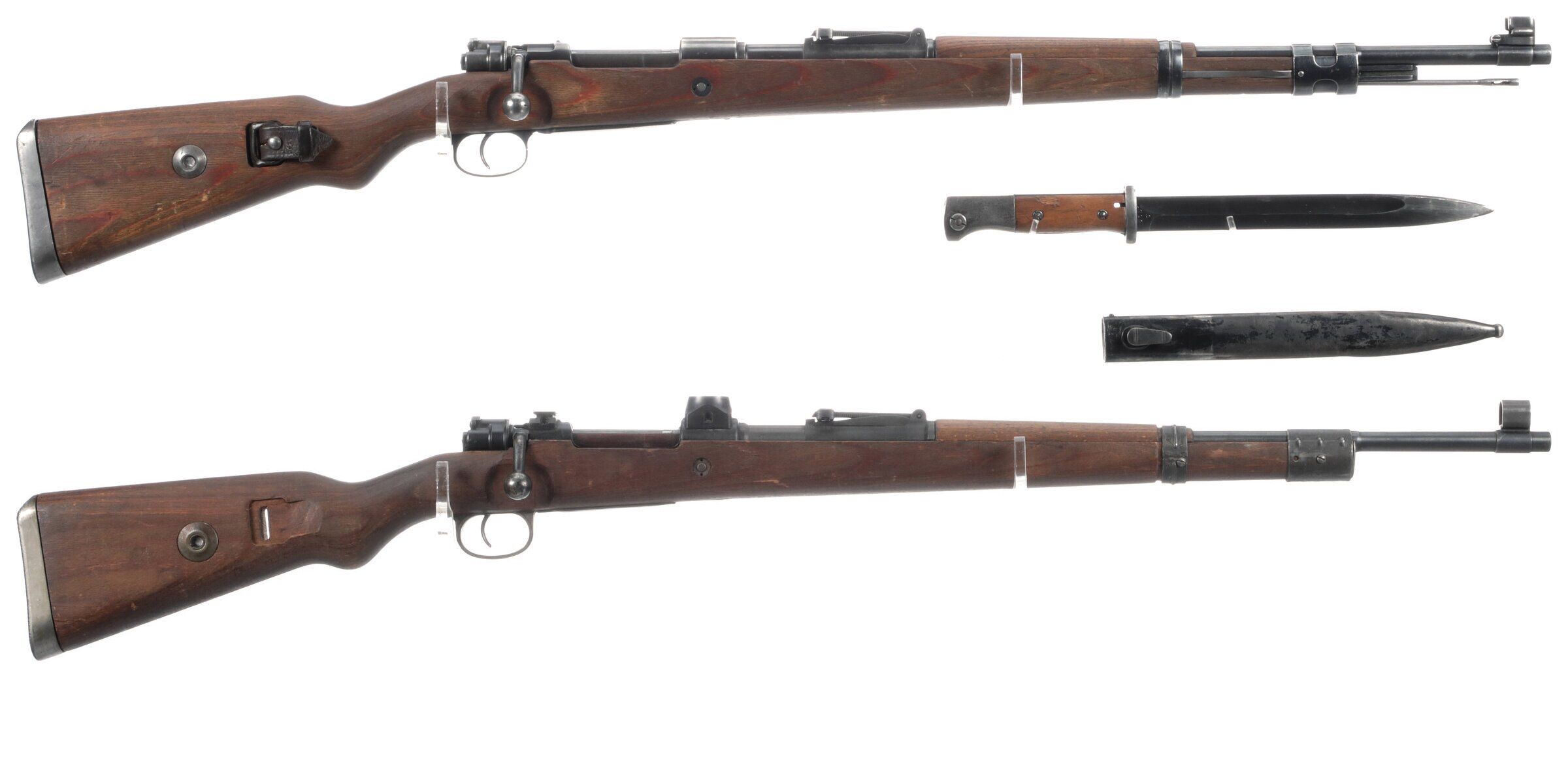 Two German Mauser 98K Bolt Action Rifles | Rock Island Auction