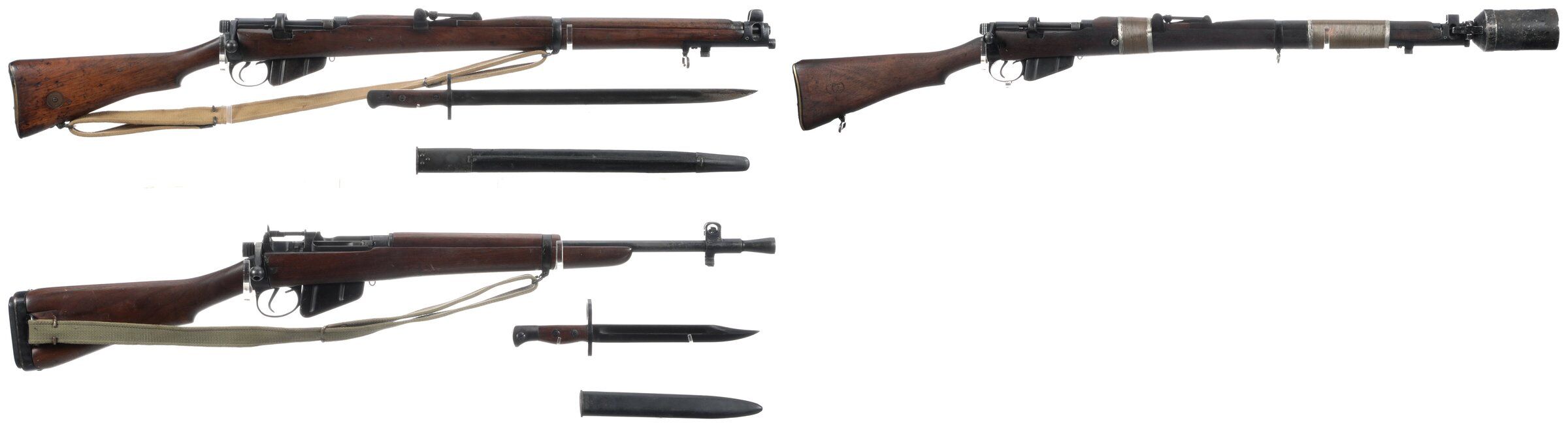 Three Enfield Pattern Bolt Action Rifles | Rock Island Auction