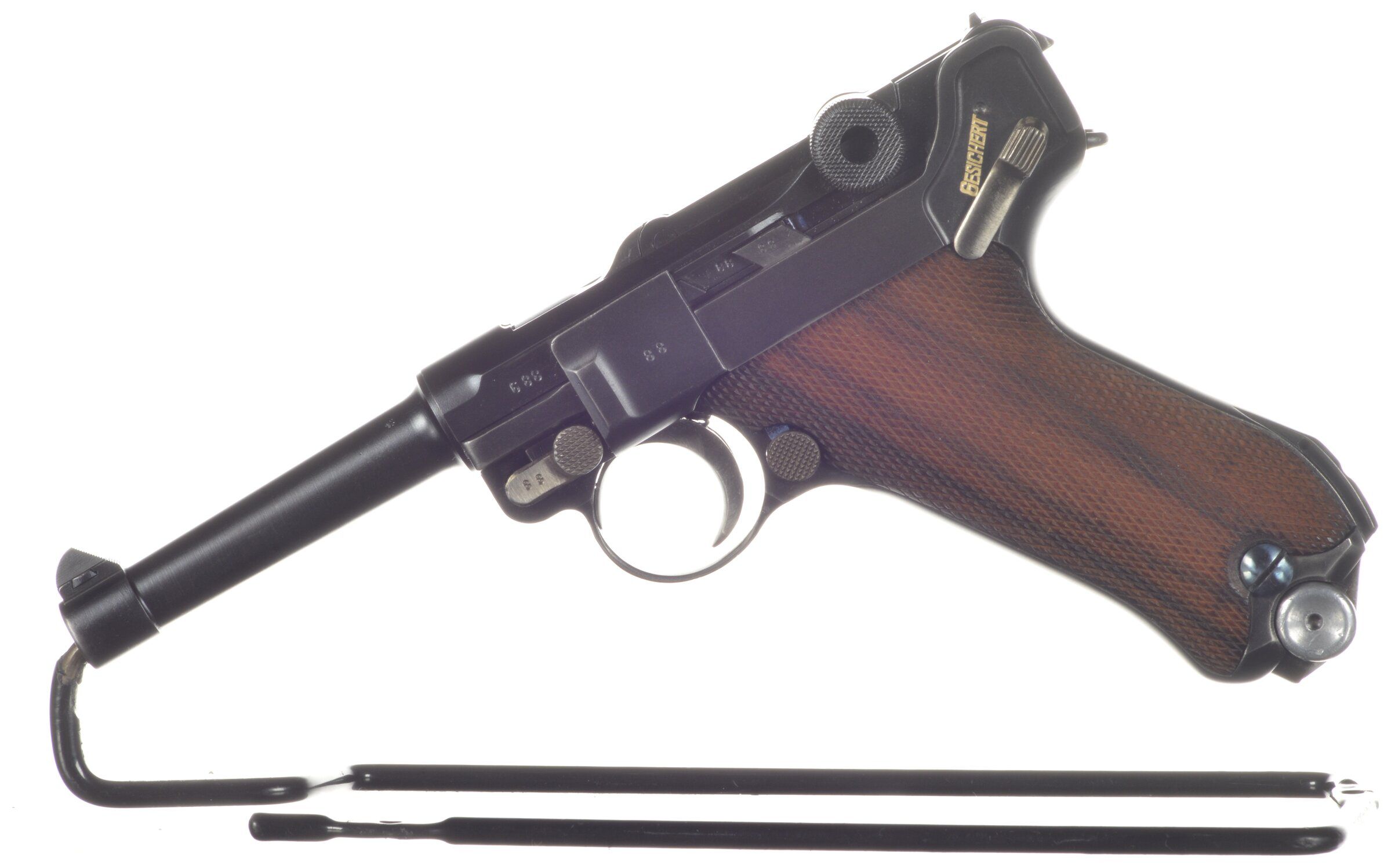 Mauser S42 Code G Date Luger Semi Automatic Pistol Rock Island Auction 6571