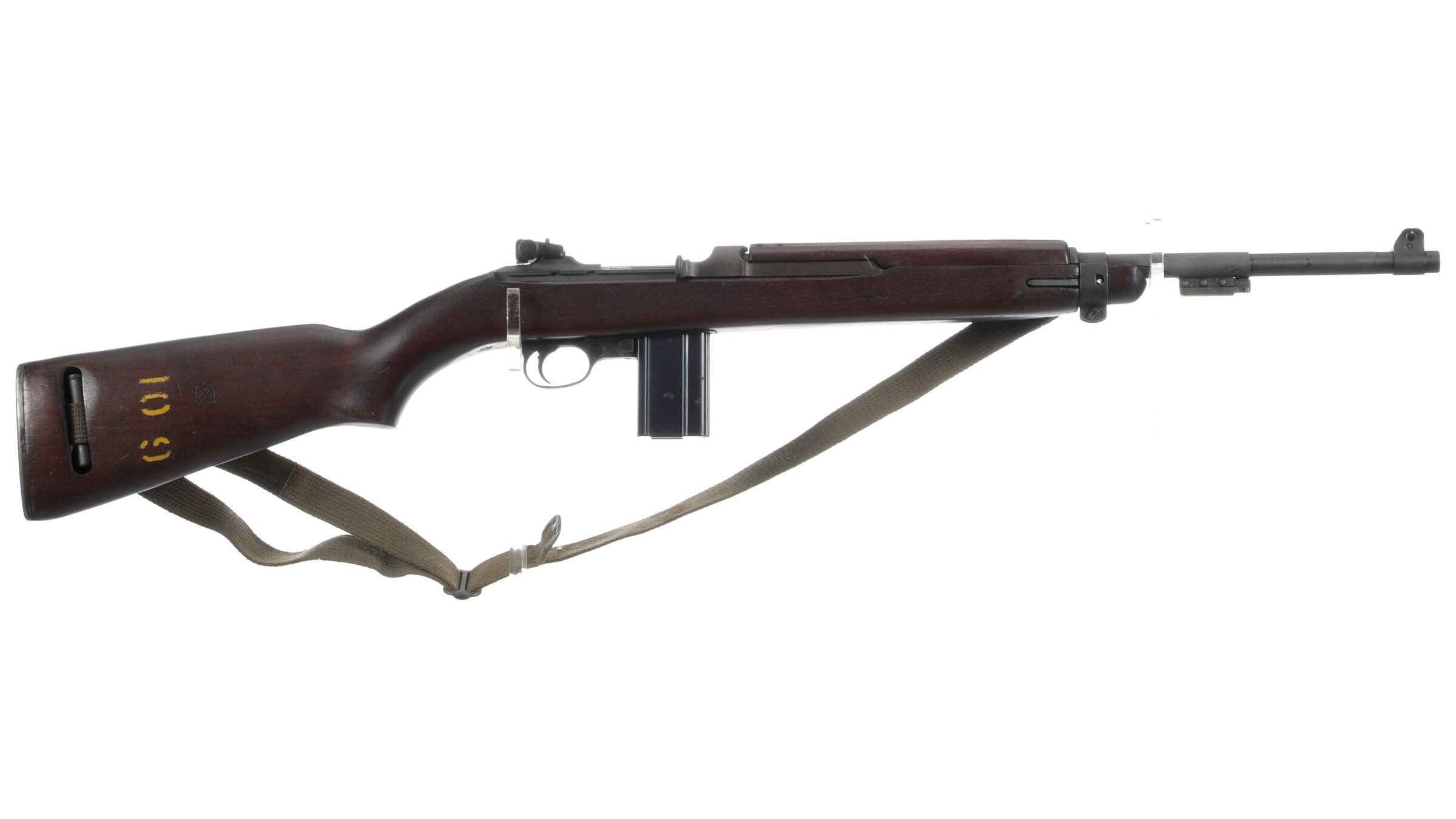 Us Winchester M1 Semi Automatic Carbine Rock Island Auction 