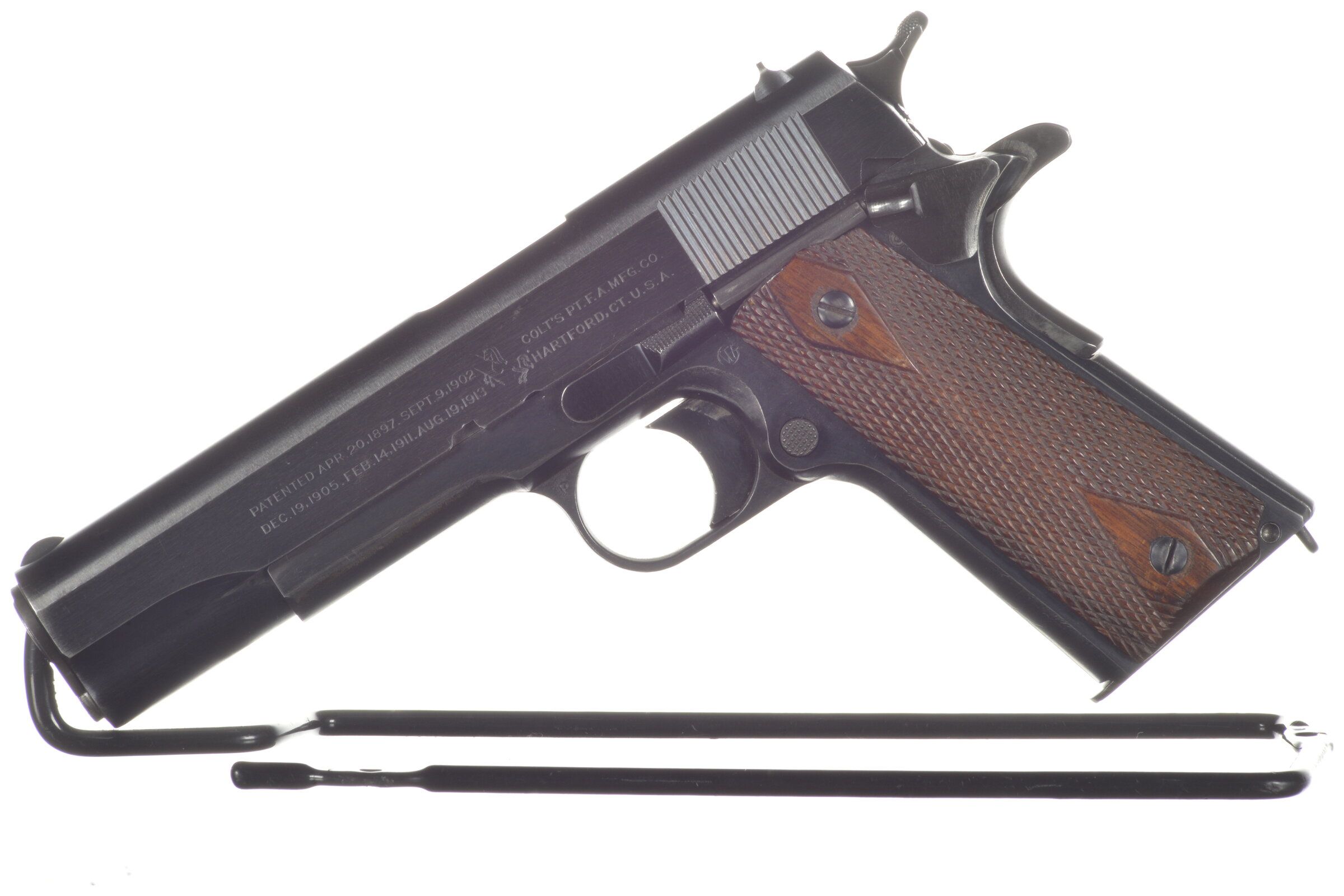 U.S. Colt 1924 Transitional Model 1911A1 Semi-Automatic