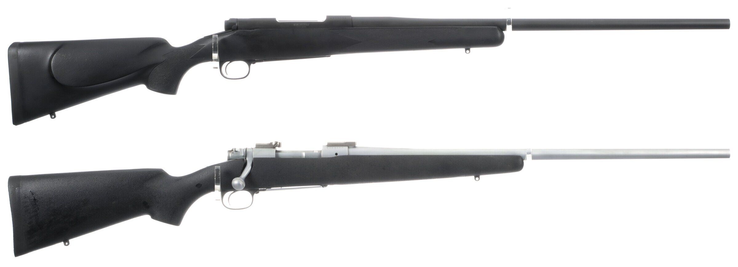 Two Winchester Model 70 Bolt Action Rifles Rock Island Auction