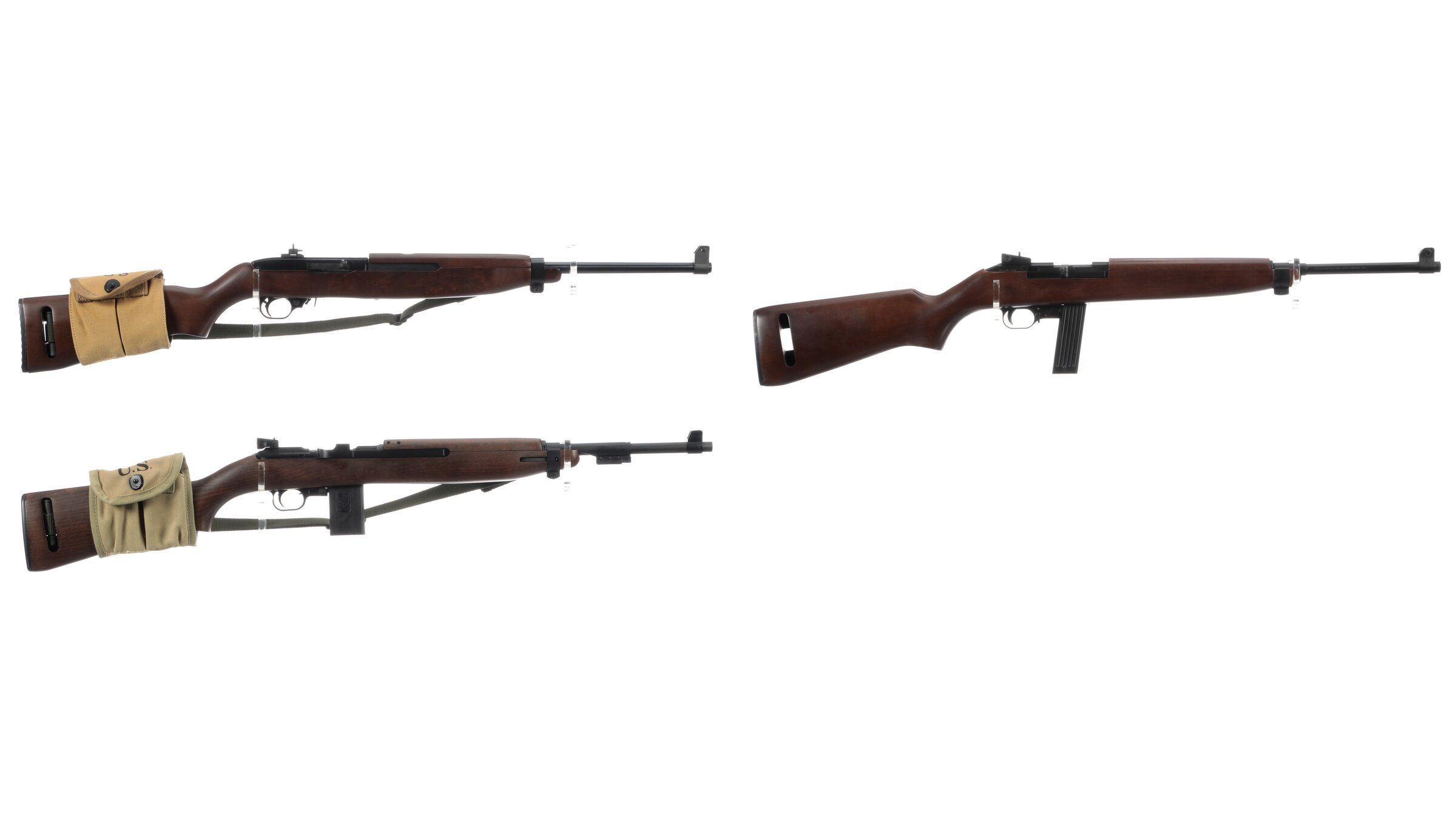 Three Semi-automatic M1 Carbine .22 Clones 