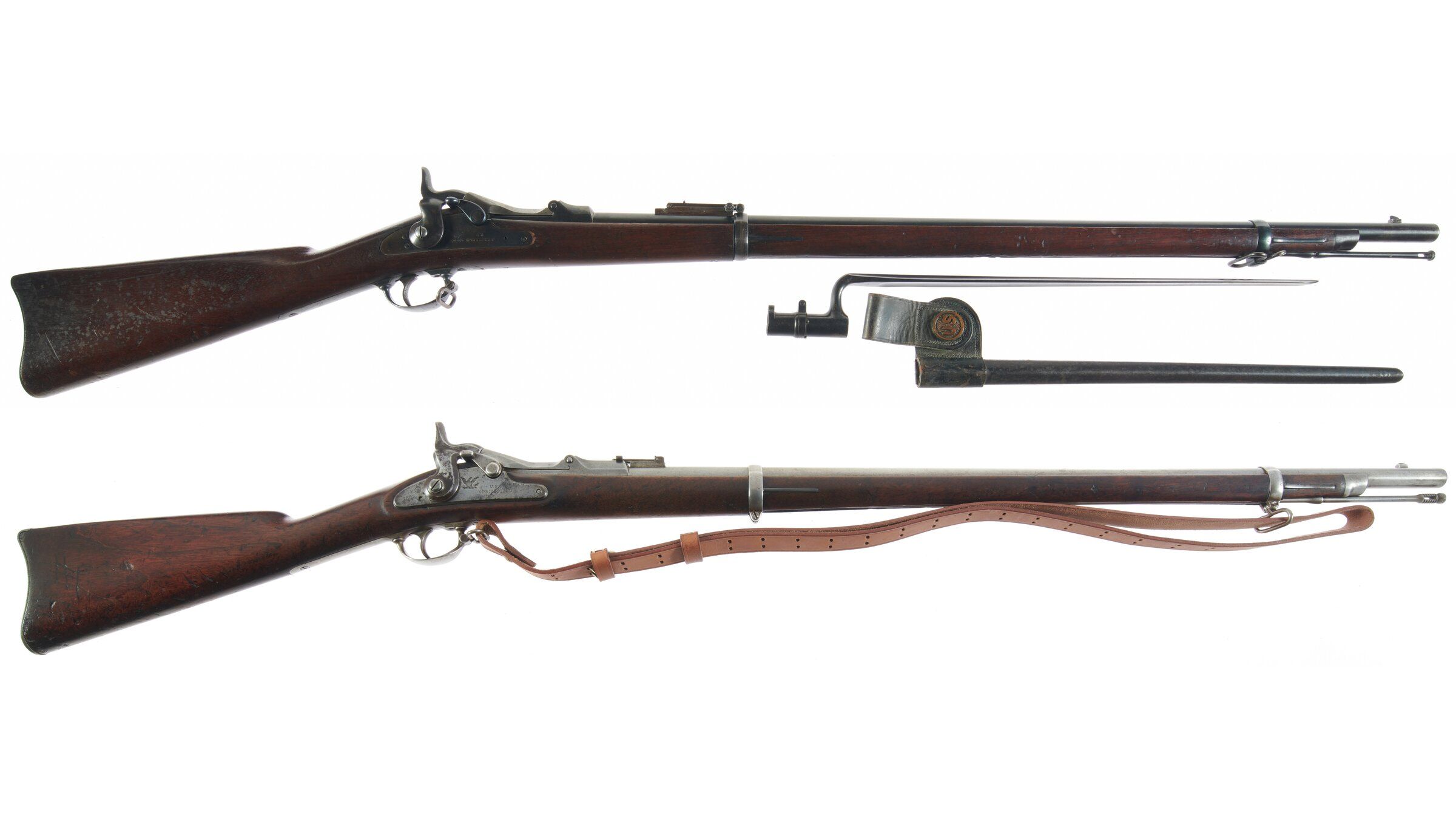 Two U.S. Springfield Trapdoor Rifles | Rock Island Auction