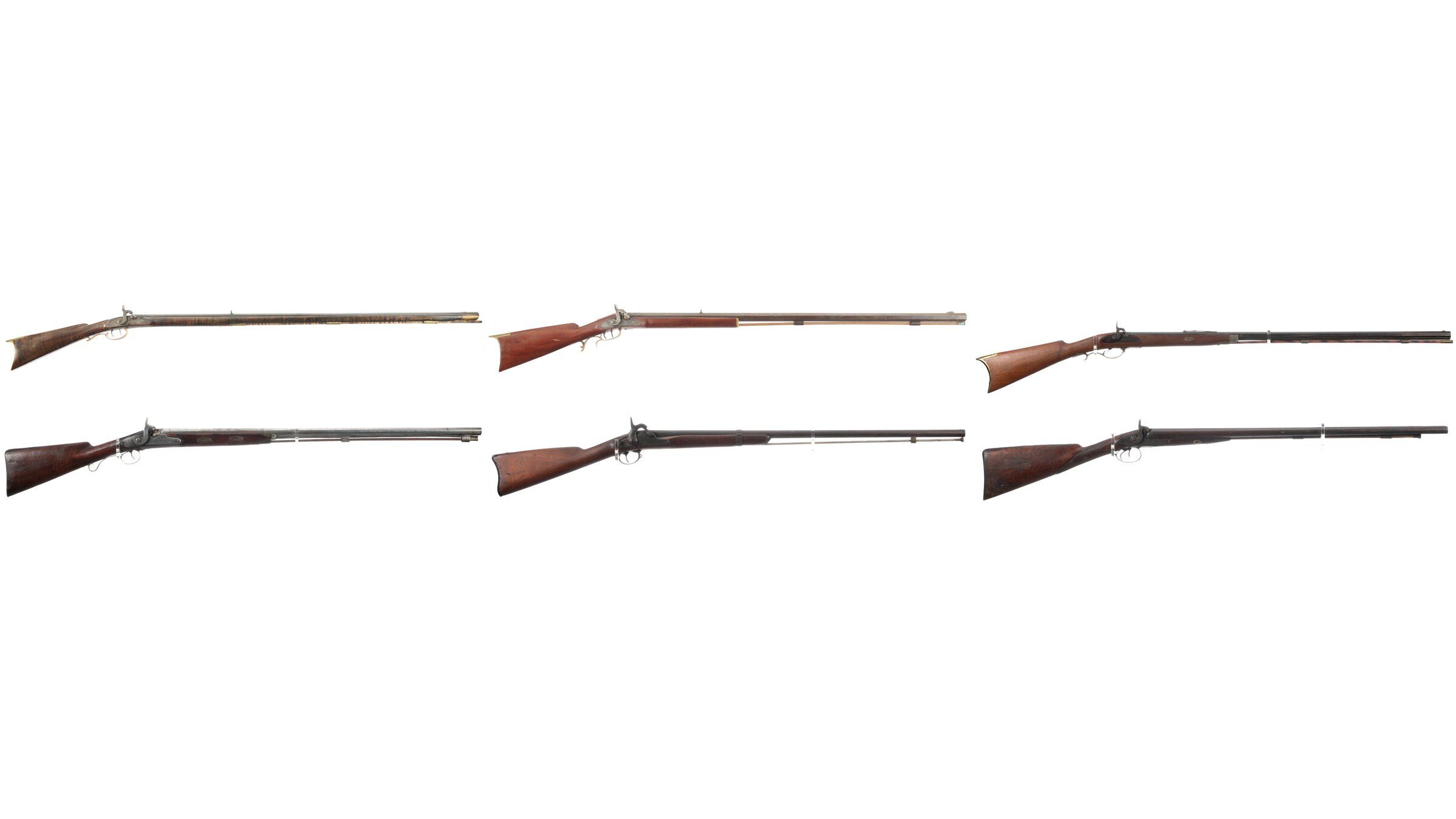 Six Percussion Long Guns Rock Island Auction six-percussion-long-guns-rock-island-auction