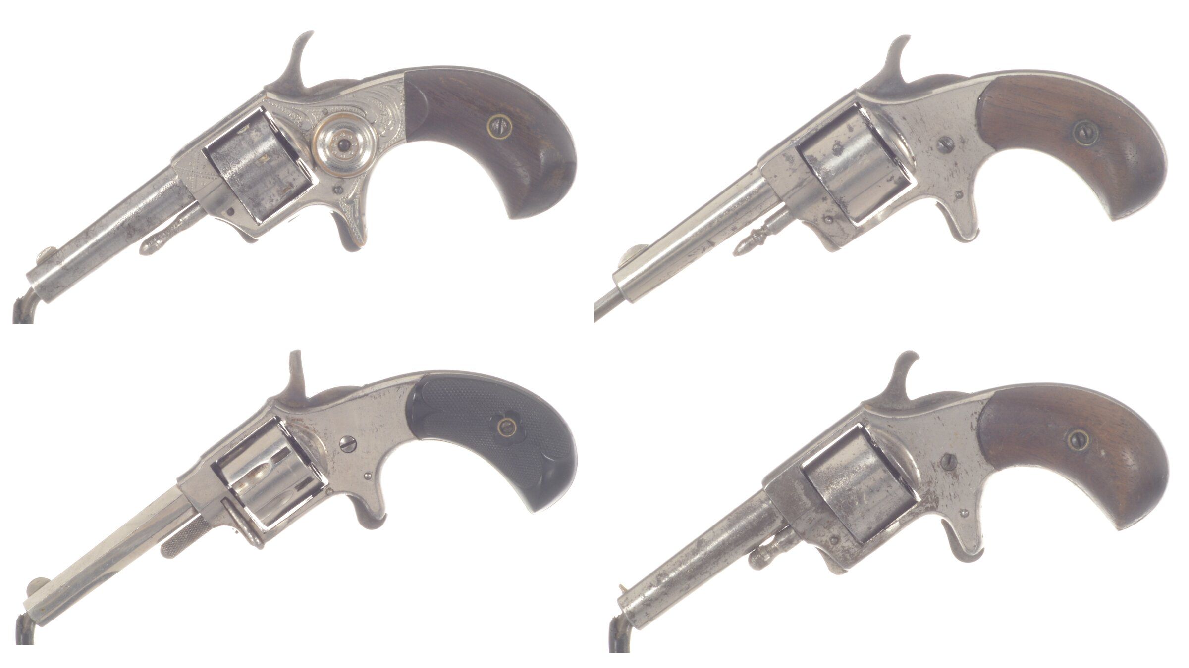 Four spur trigger revolvers rock island auction