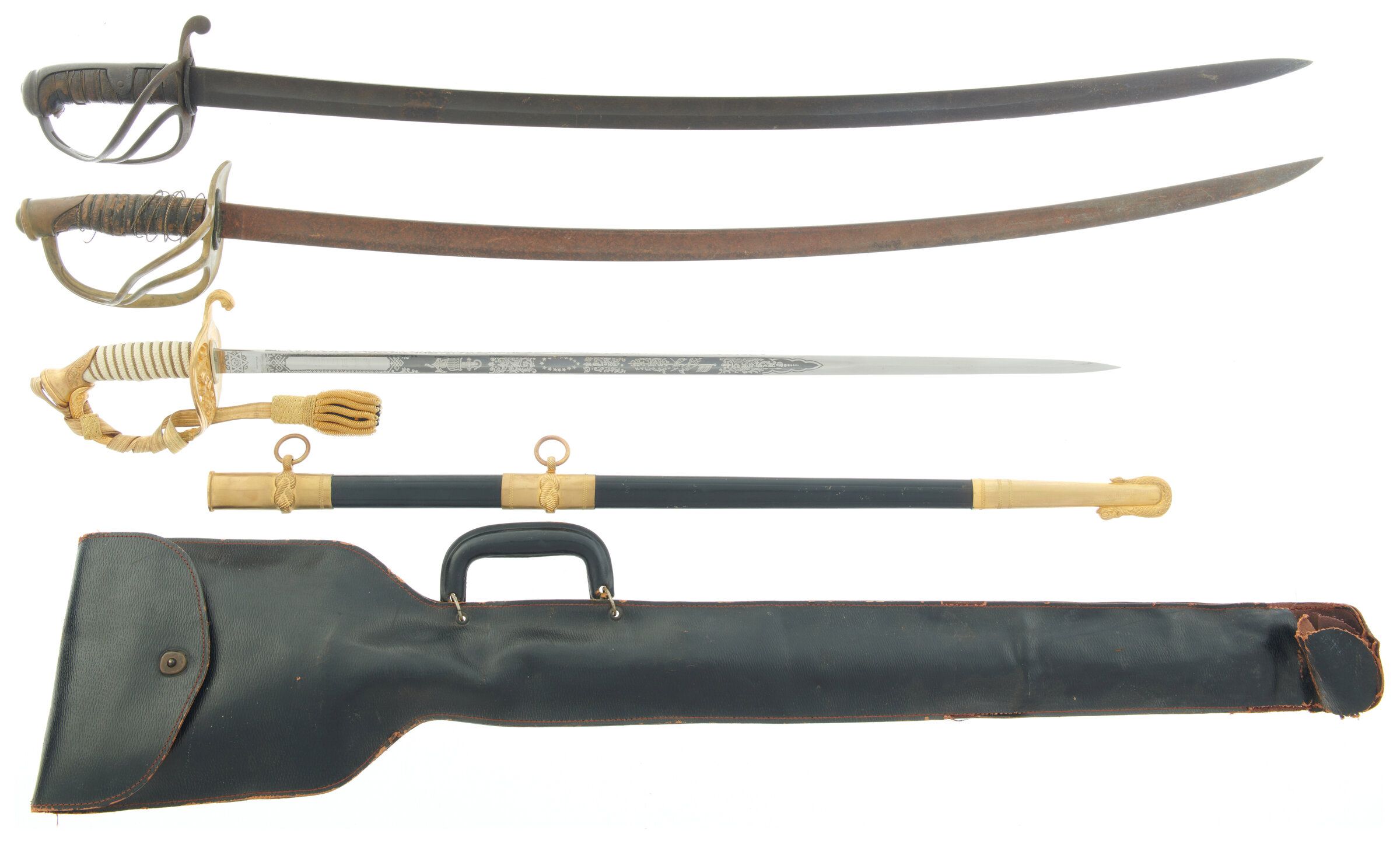 Three Military Pattern Swords | Rock Island Auction