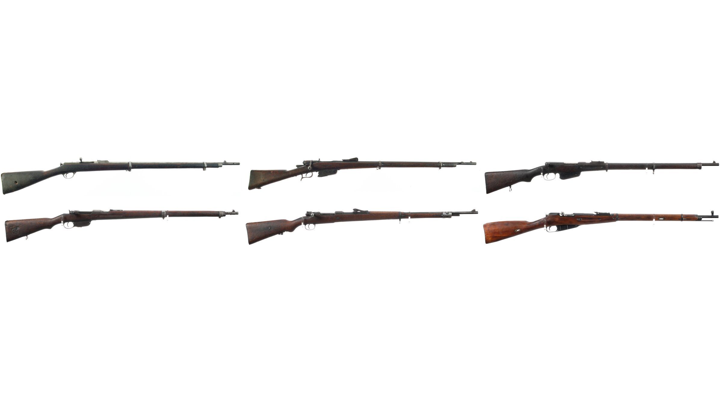 Six European Military Bolt Action Rifles Rock Island Auction