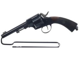 A. Francotte Swedish Model 1871 Single Action Service Revolver