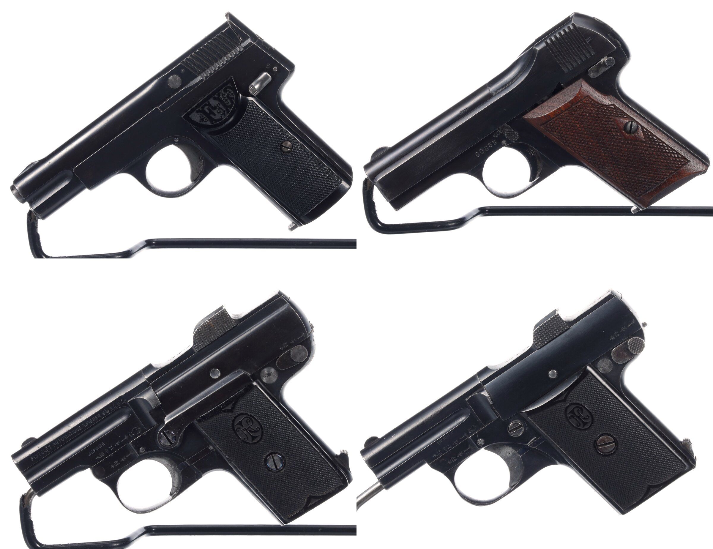 Four European SemiAutomatic Pocket Pistols Rock Island Auction