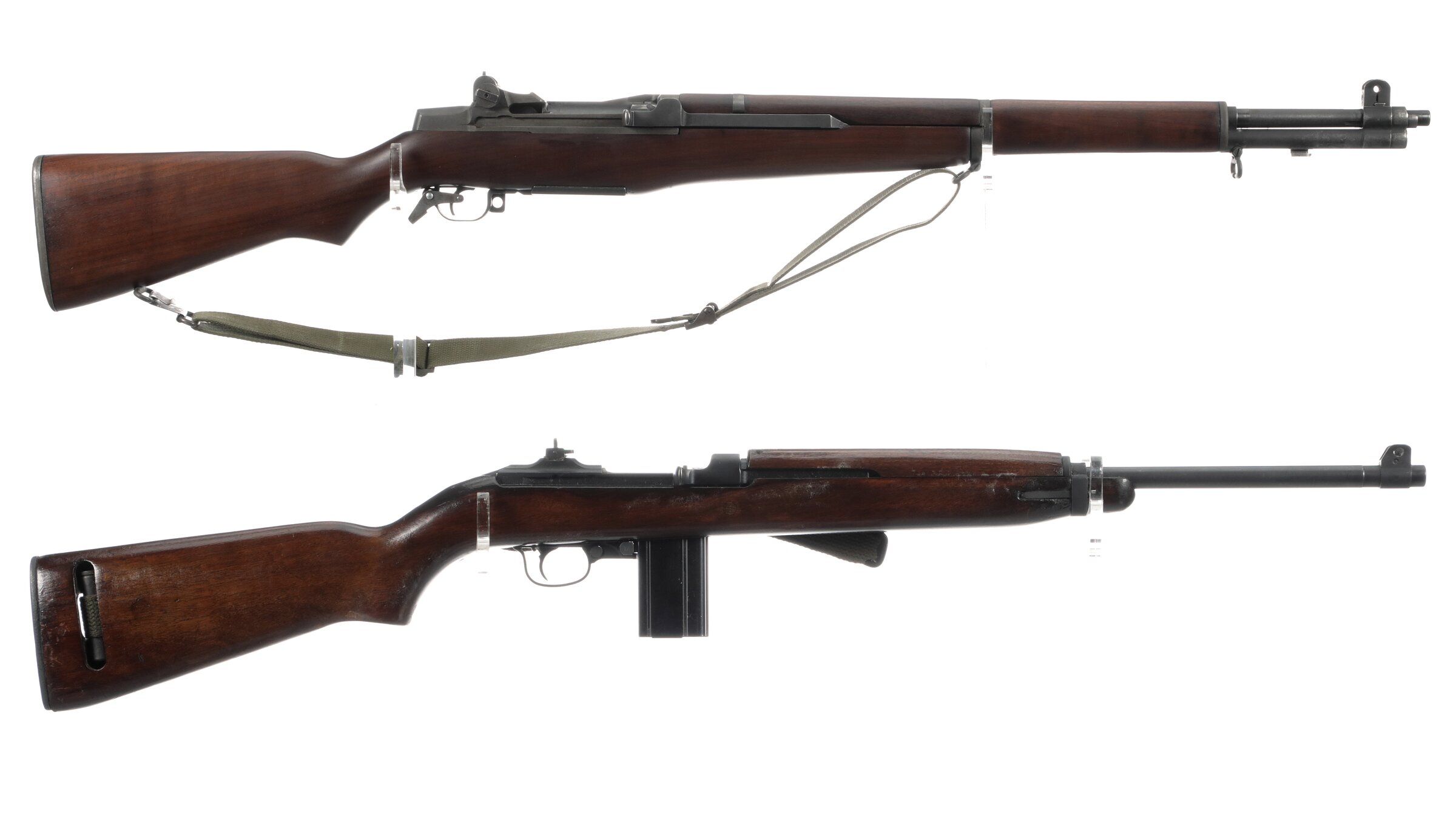 Two U.S. Military Semi-Automatic Rifles | Rock Island Auction