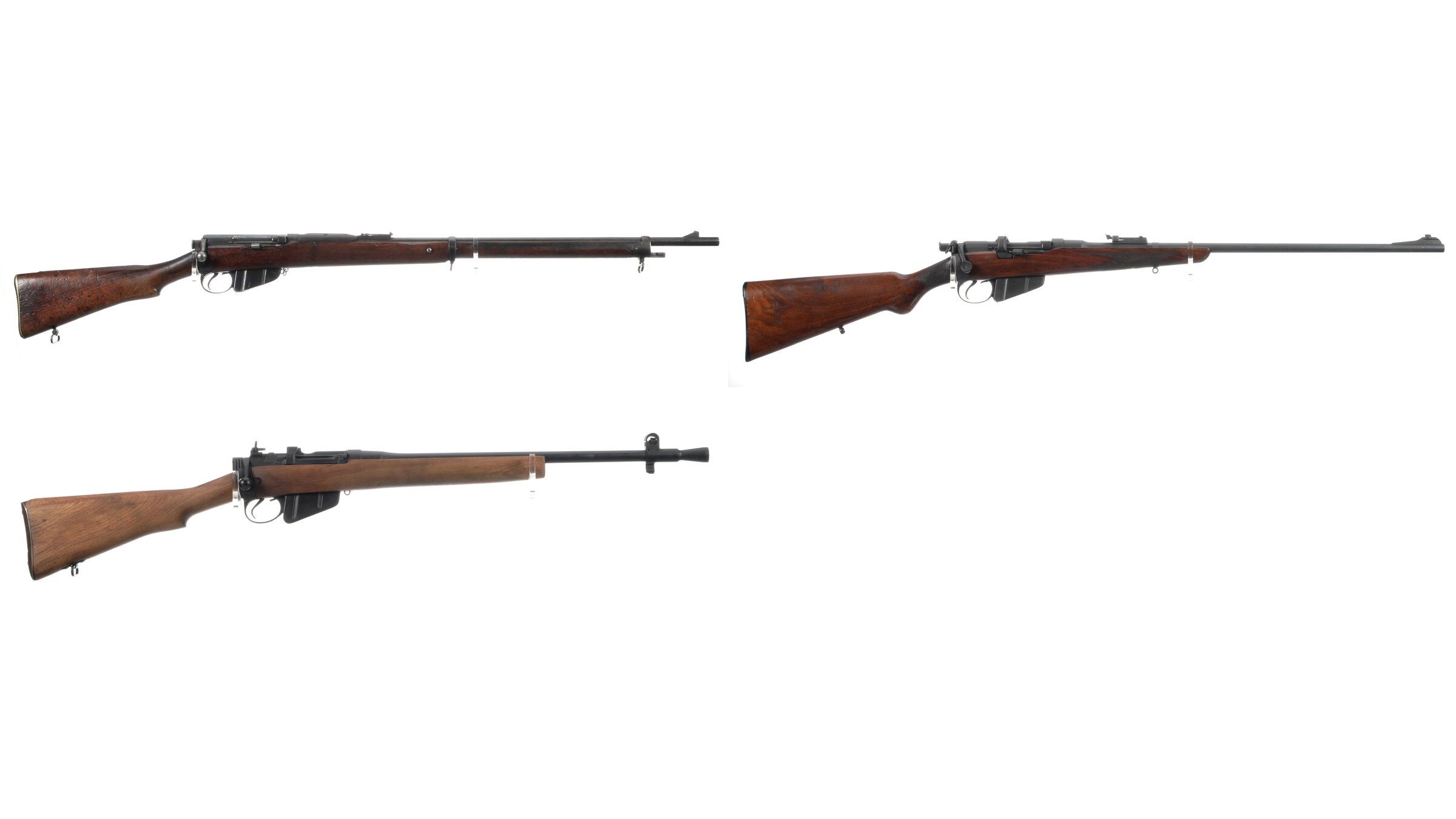 Three Enfield Pattern Bolt Action Rifles | Rock Island Auction