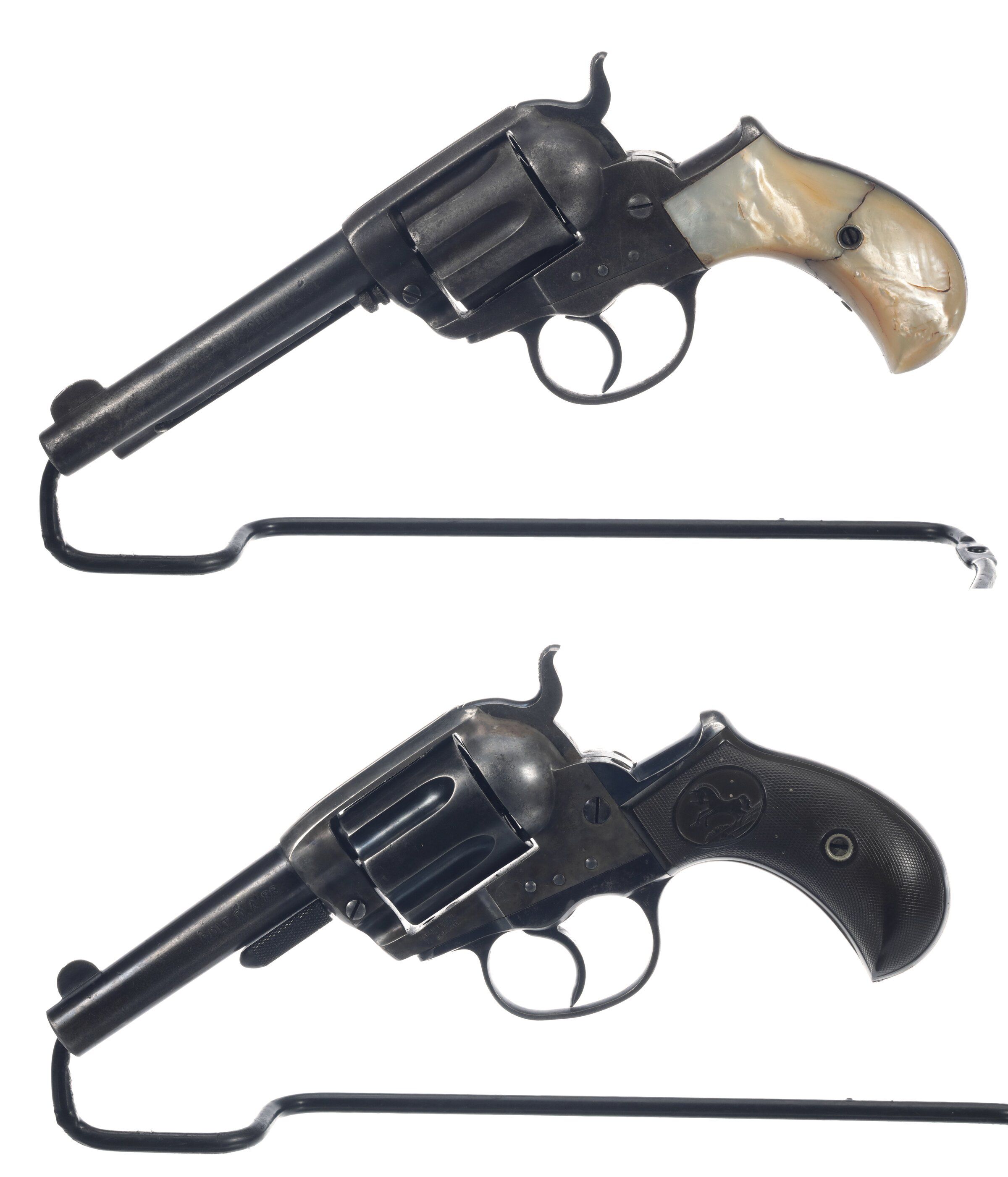 Two Colt Model 1877 Lightning Double Action Revolvers Rock Island Auction 0031