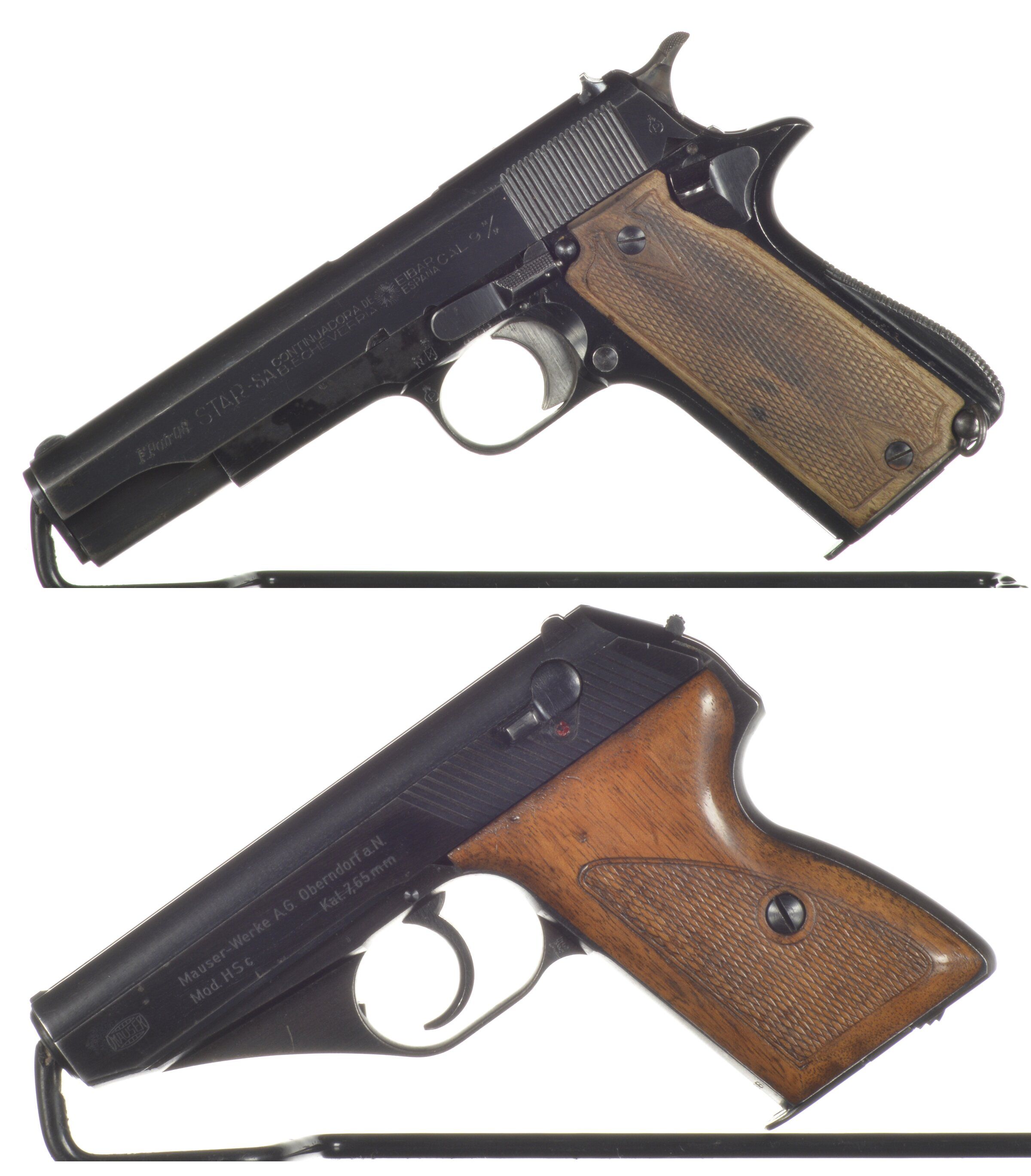 Two European SemiAutomatic Pistols Rock Island Auction