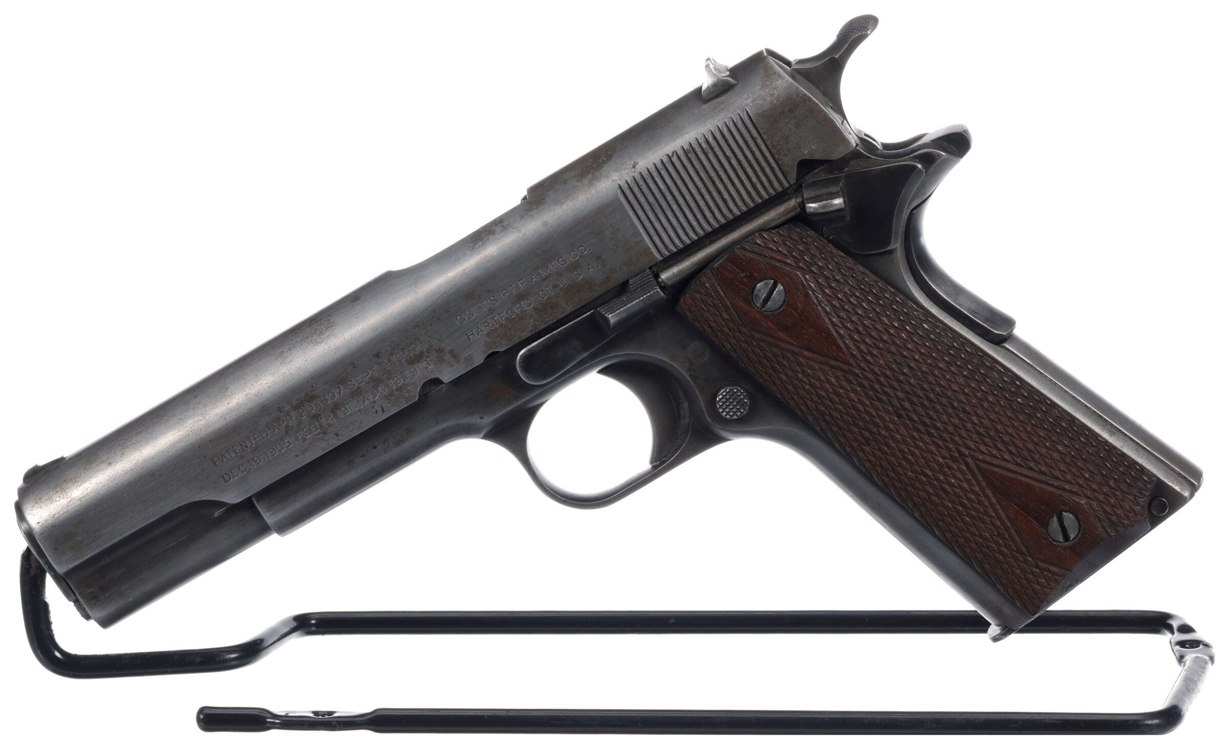 Us Colt Model 1911 Semi Automatic Pistol Rock Island Auction 9265