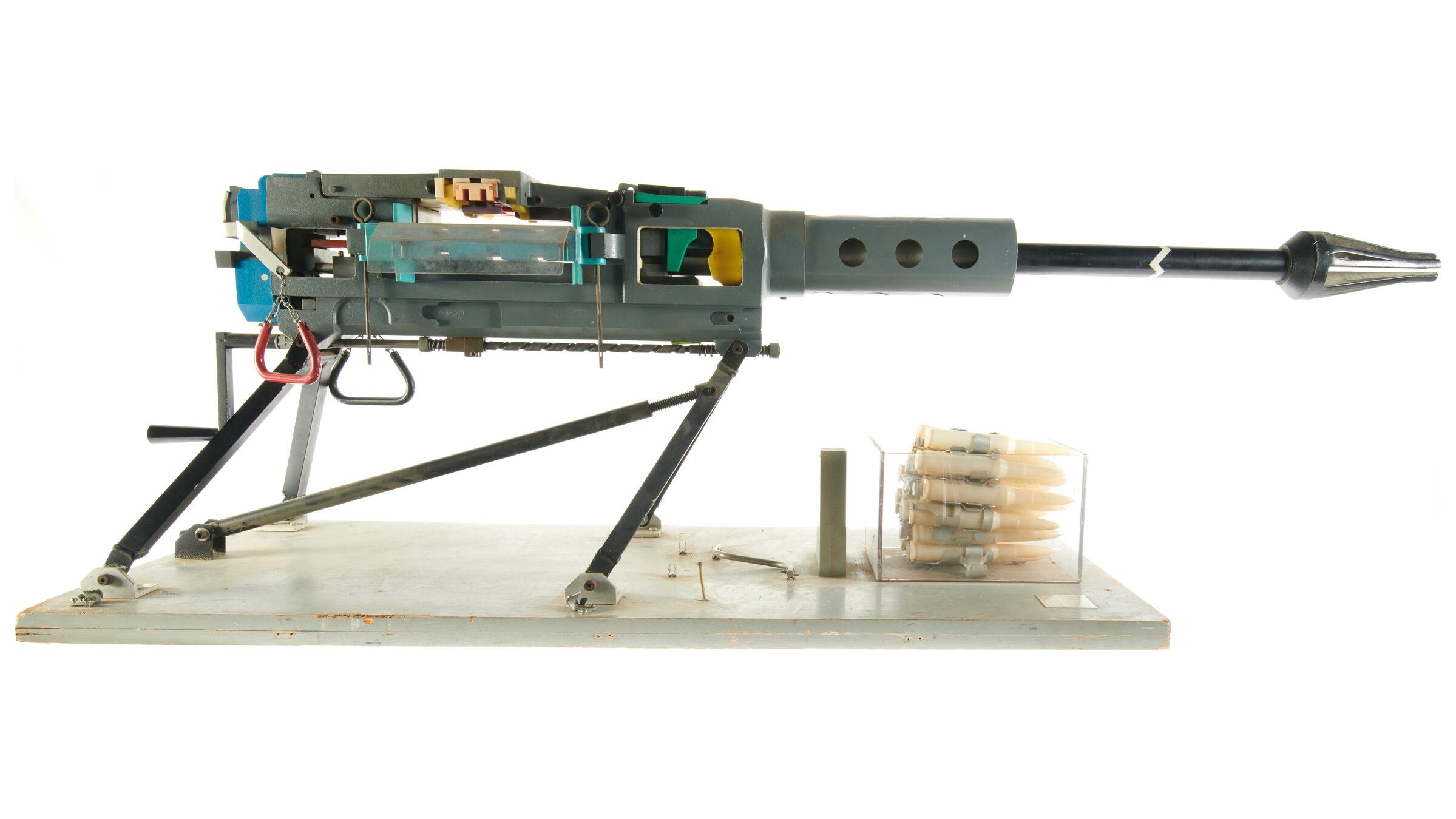 u-s-navy-m85-heavy-machine-gun-cutaway-mockup-rock-island-auction