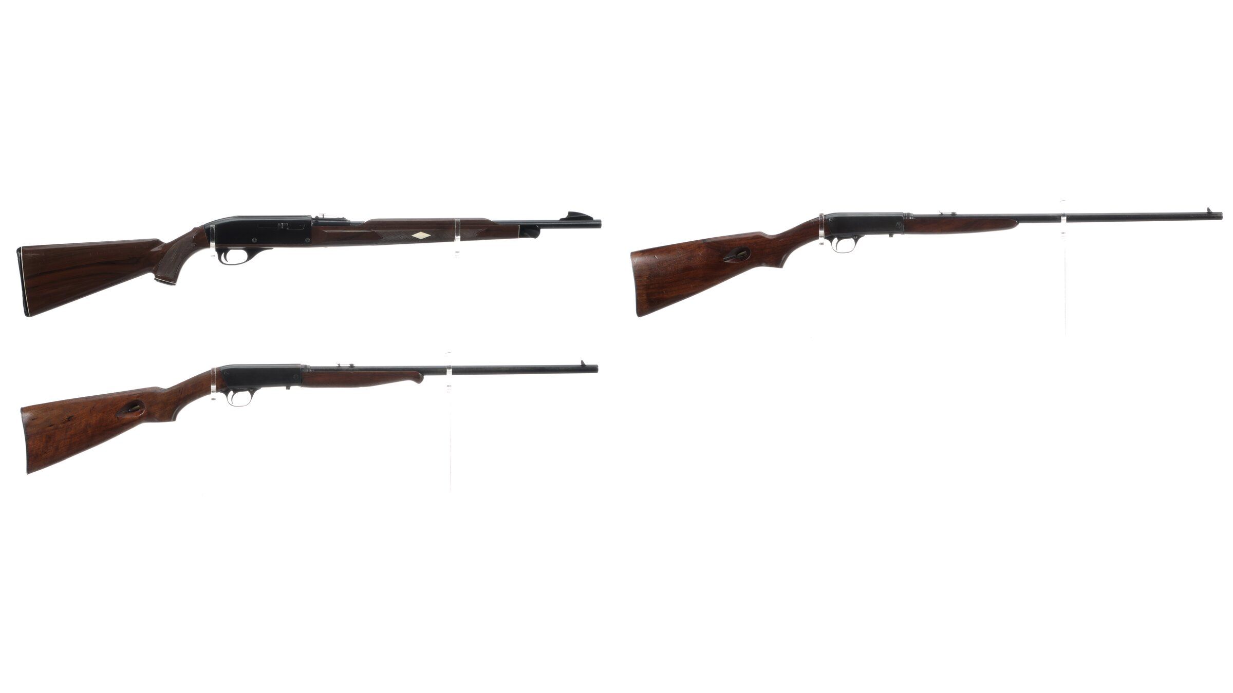 Three Remington SemiAutomatic Rifles Rock Island Auction