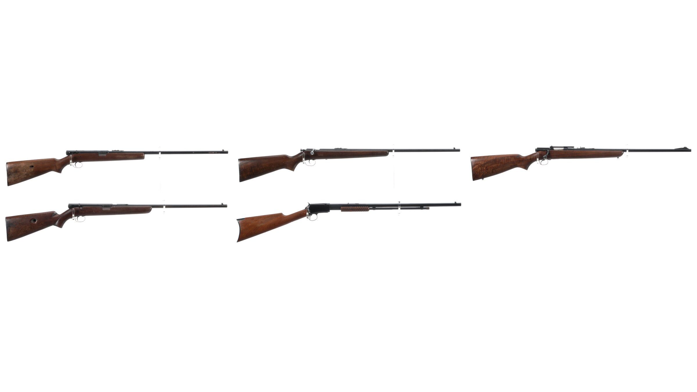 Five Winchester Rimfire Rifles | Rock Island Auction