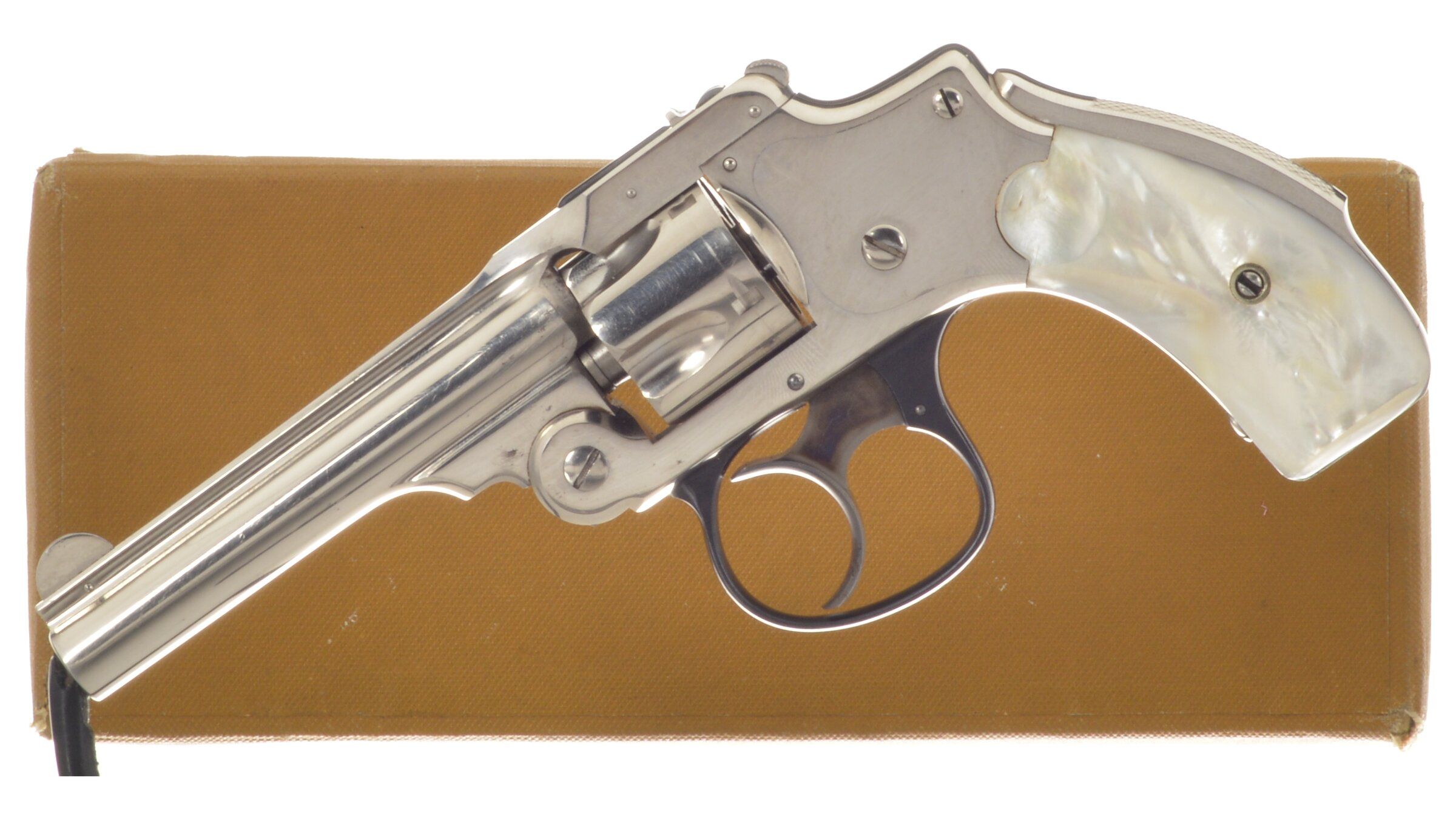 Smith & Wesson First Model .32 Safety Hammerless Revolver Rock Island