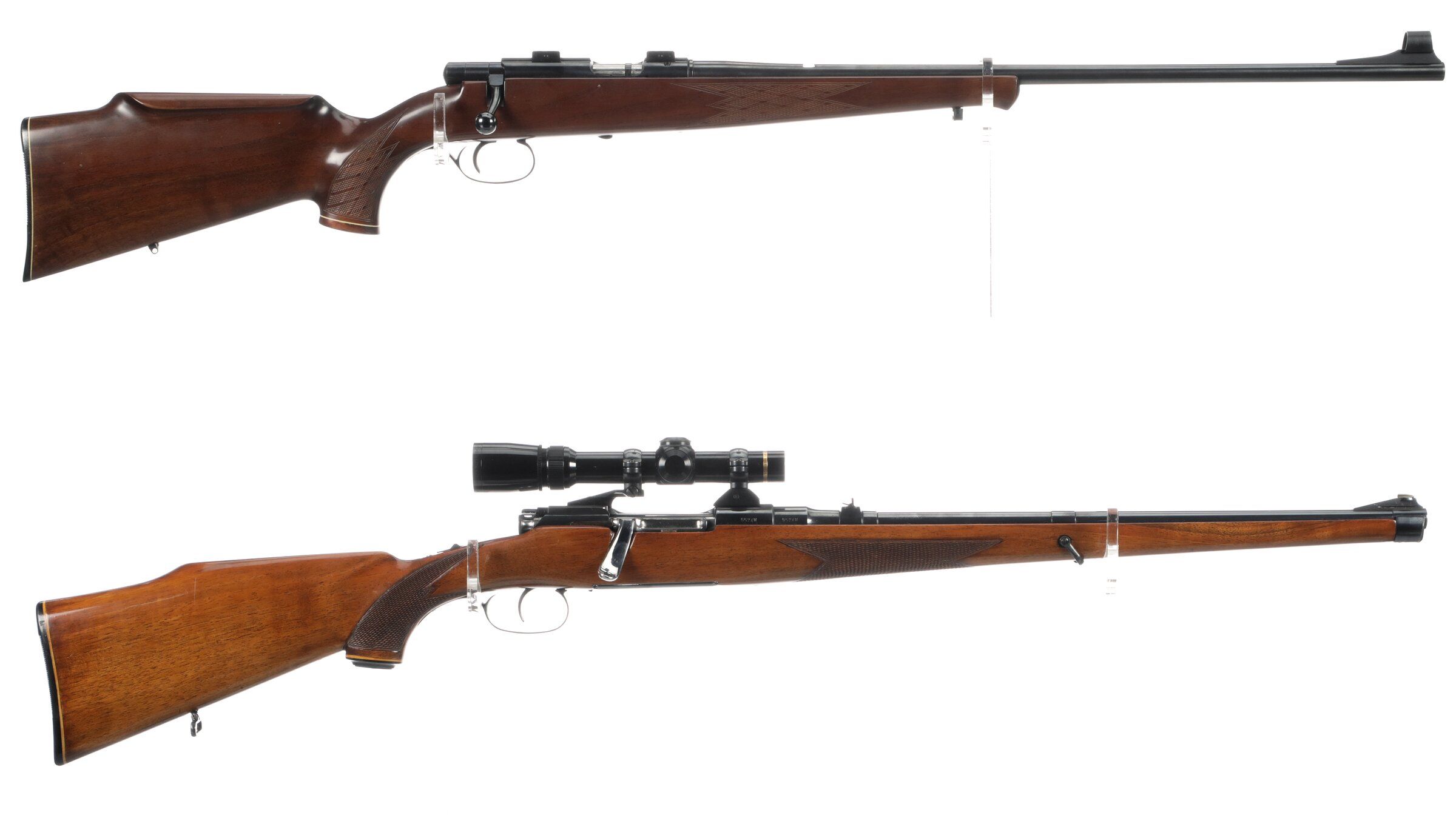 Two European Sporting Bolt Action Rifles | Rock Island Auction