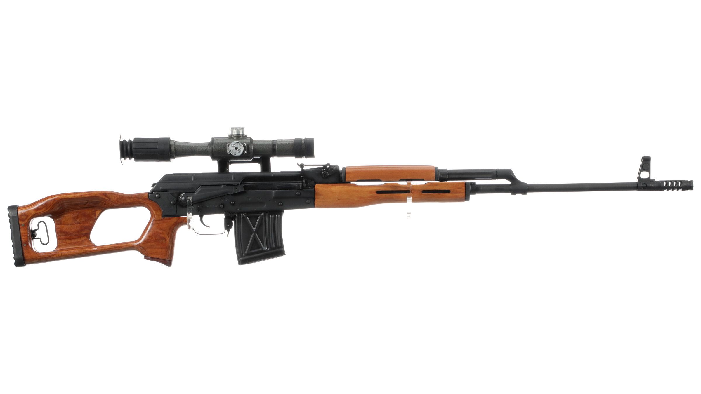 Romarm Romanian Romarm/Cugir PSL Semi-Automatic Sniper Rifle with Scope | Rock ...