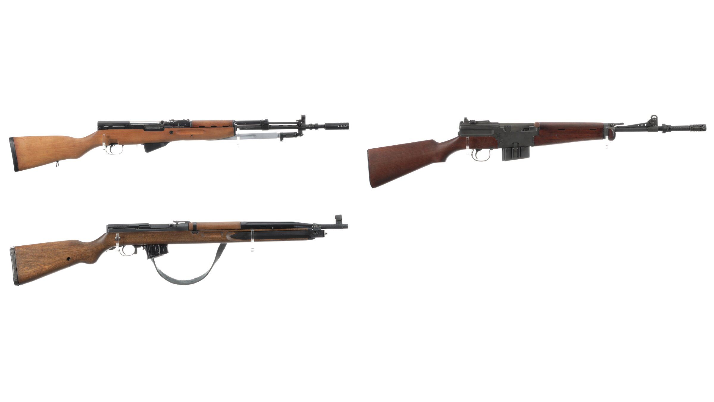 Three European Military Semi-Automatic Rifles | Rock Island Auction